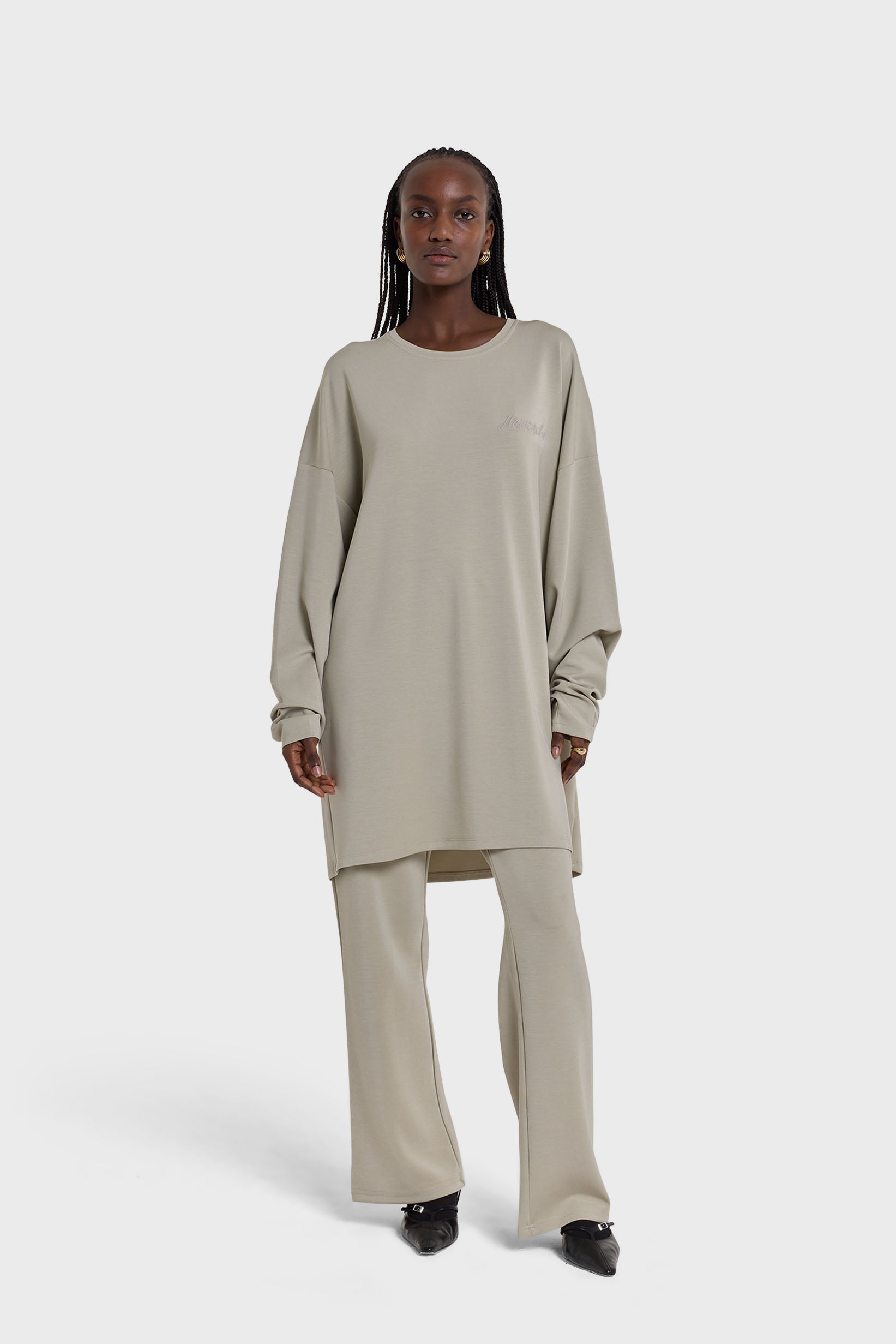 Jersey Modal Pant | Sage
