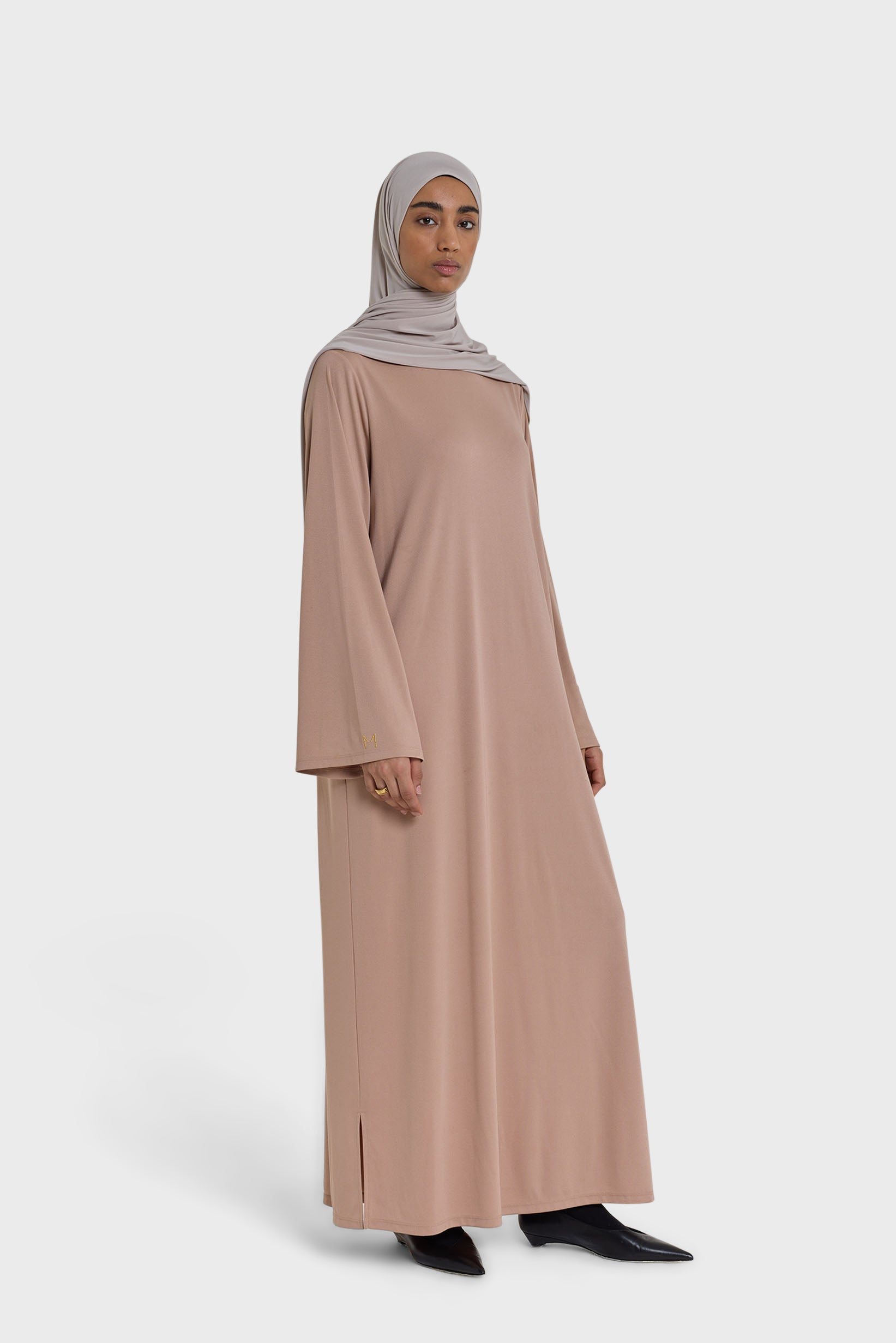 Essential Jersey Dress Regular | Powder