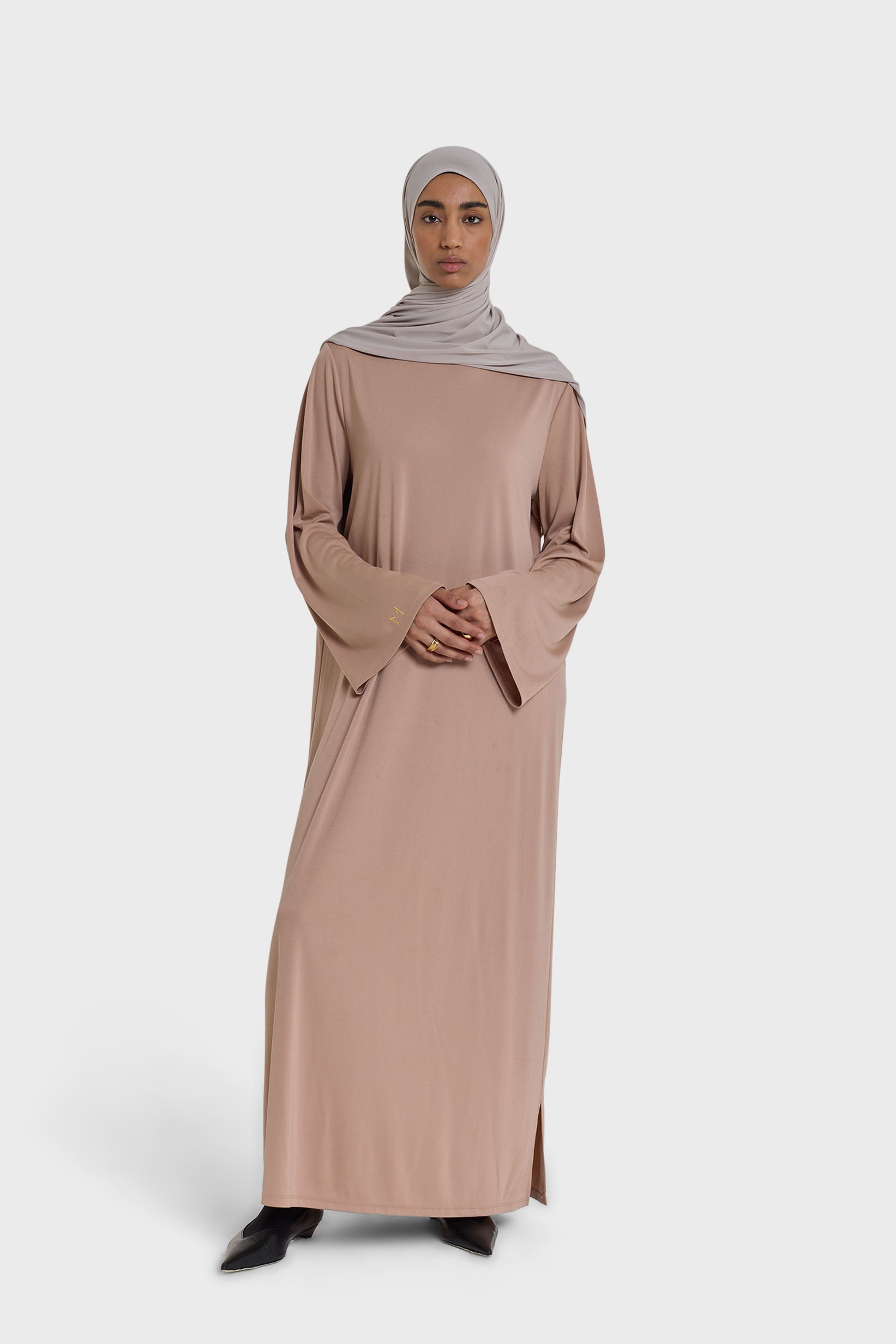 Essential Jersey Dress Regular | Powder