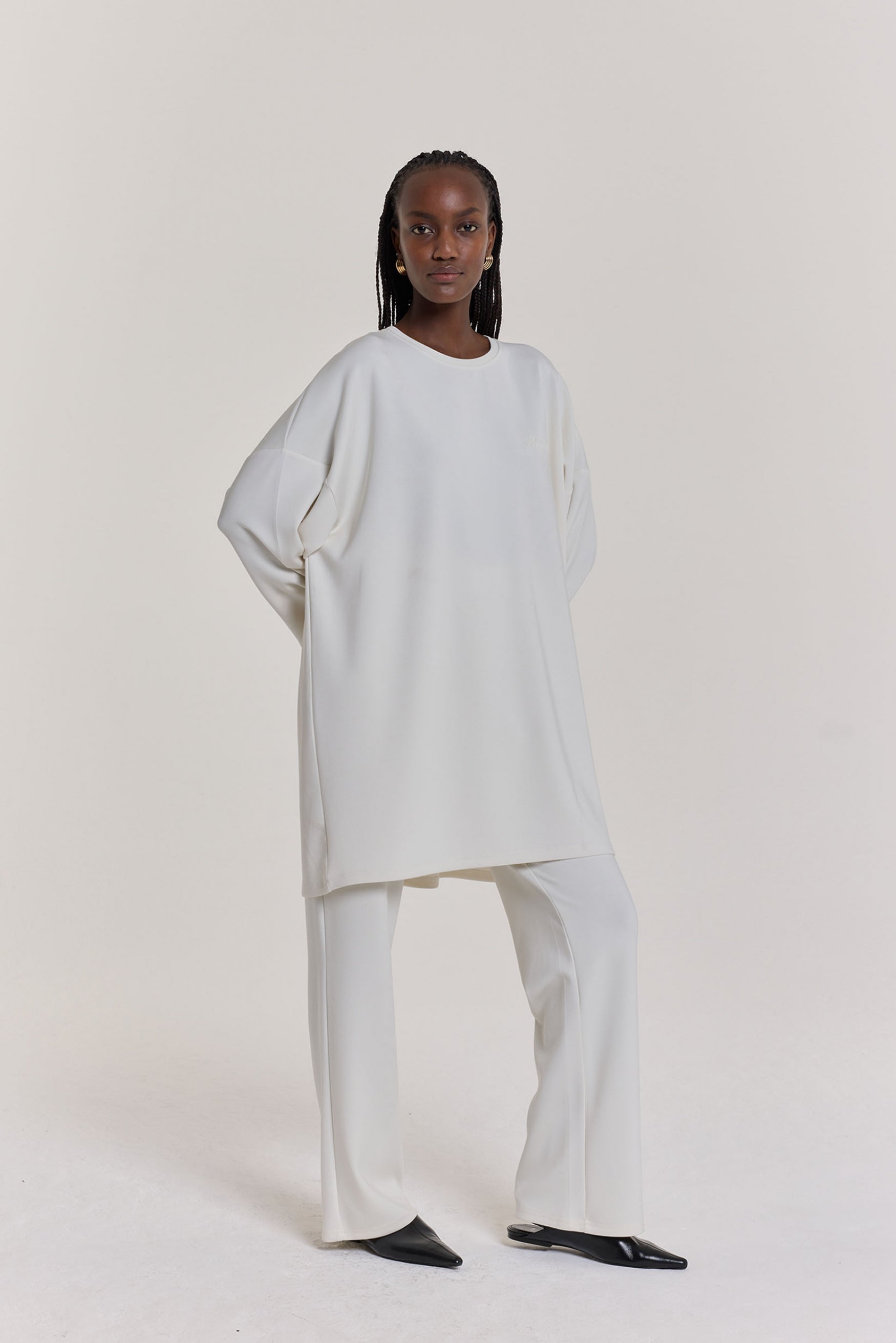 Long Sleeve Top | Off White