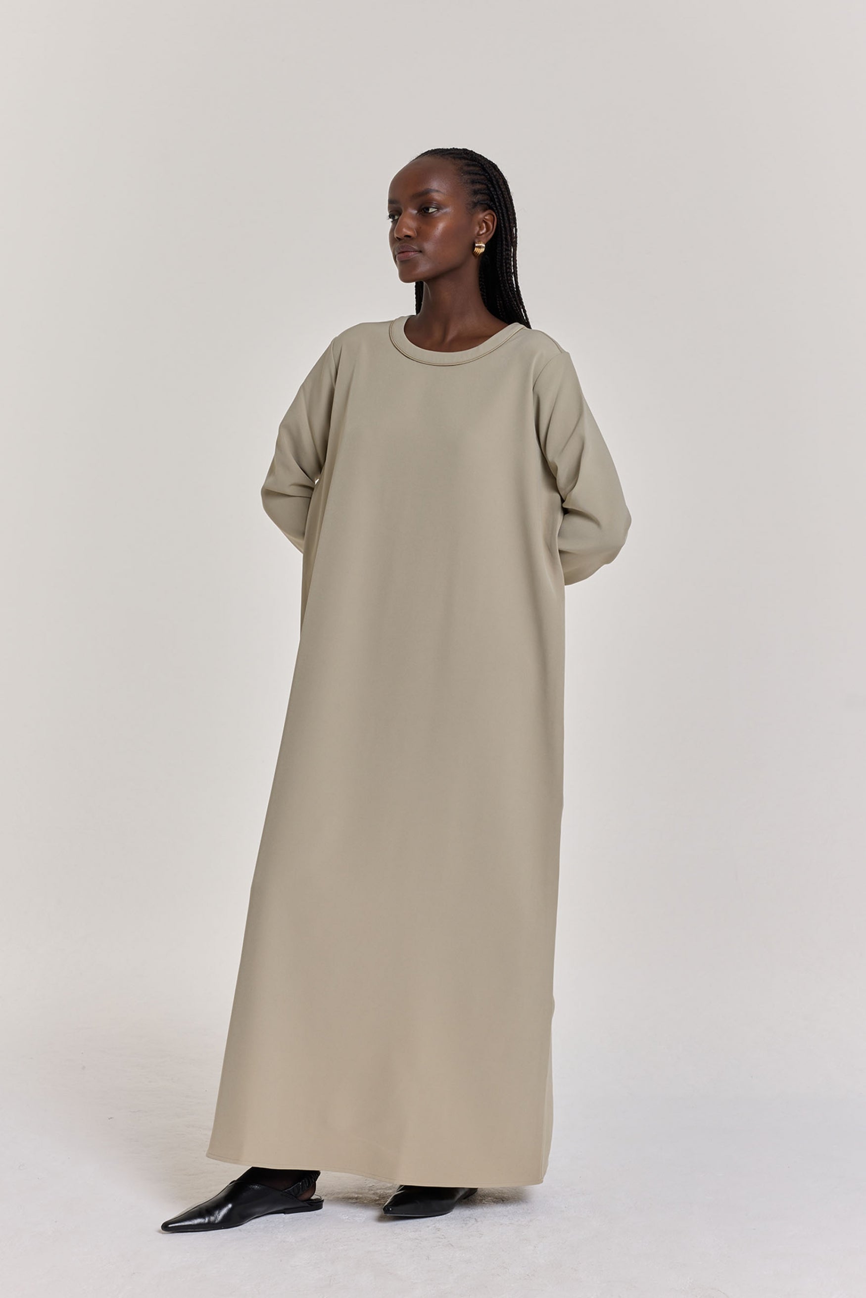 Essential Dress | Light Sage