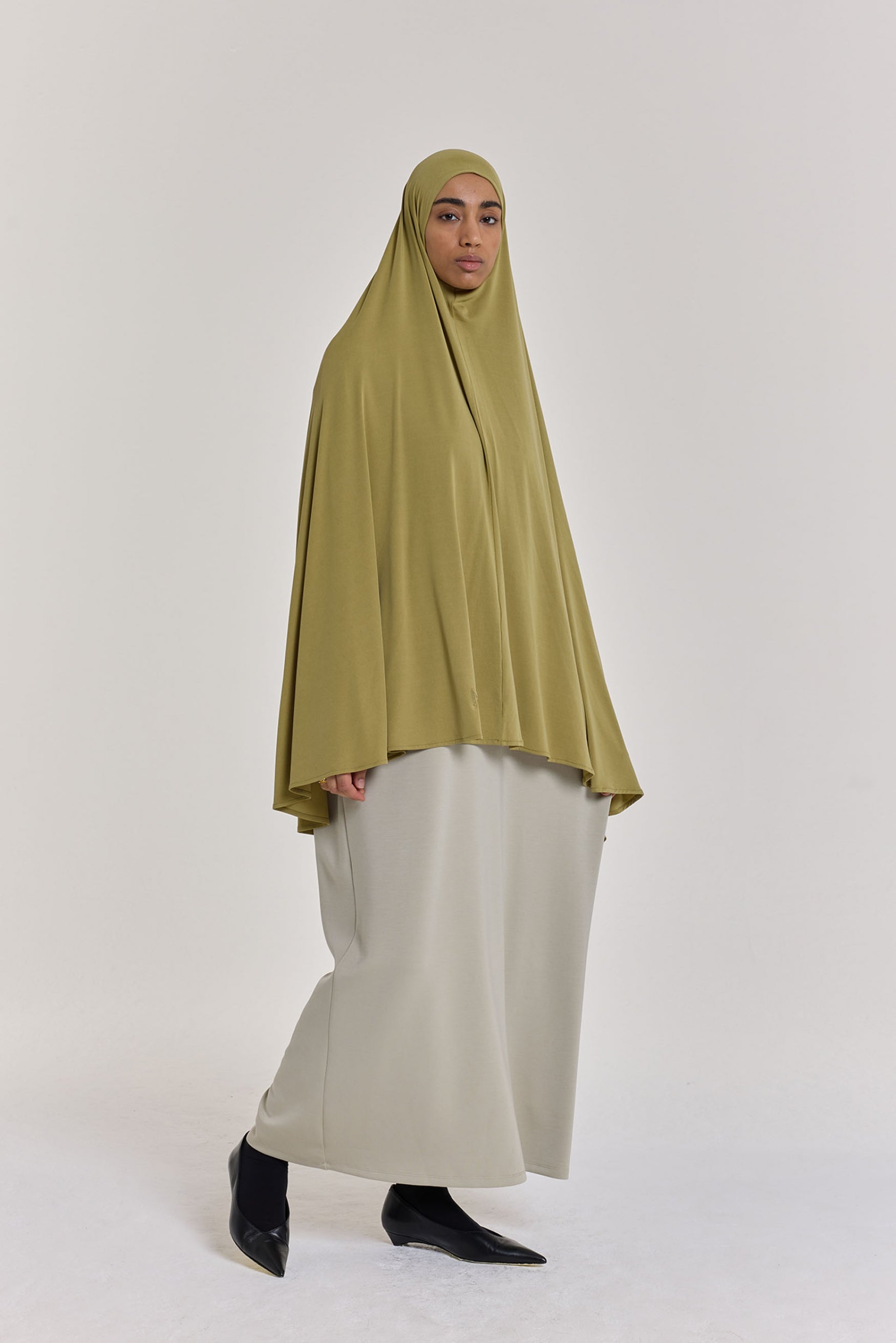 Breathable Khimaar | Crocodile