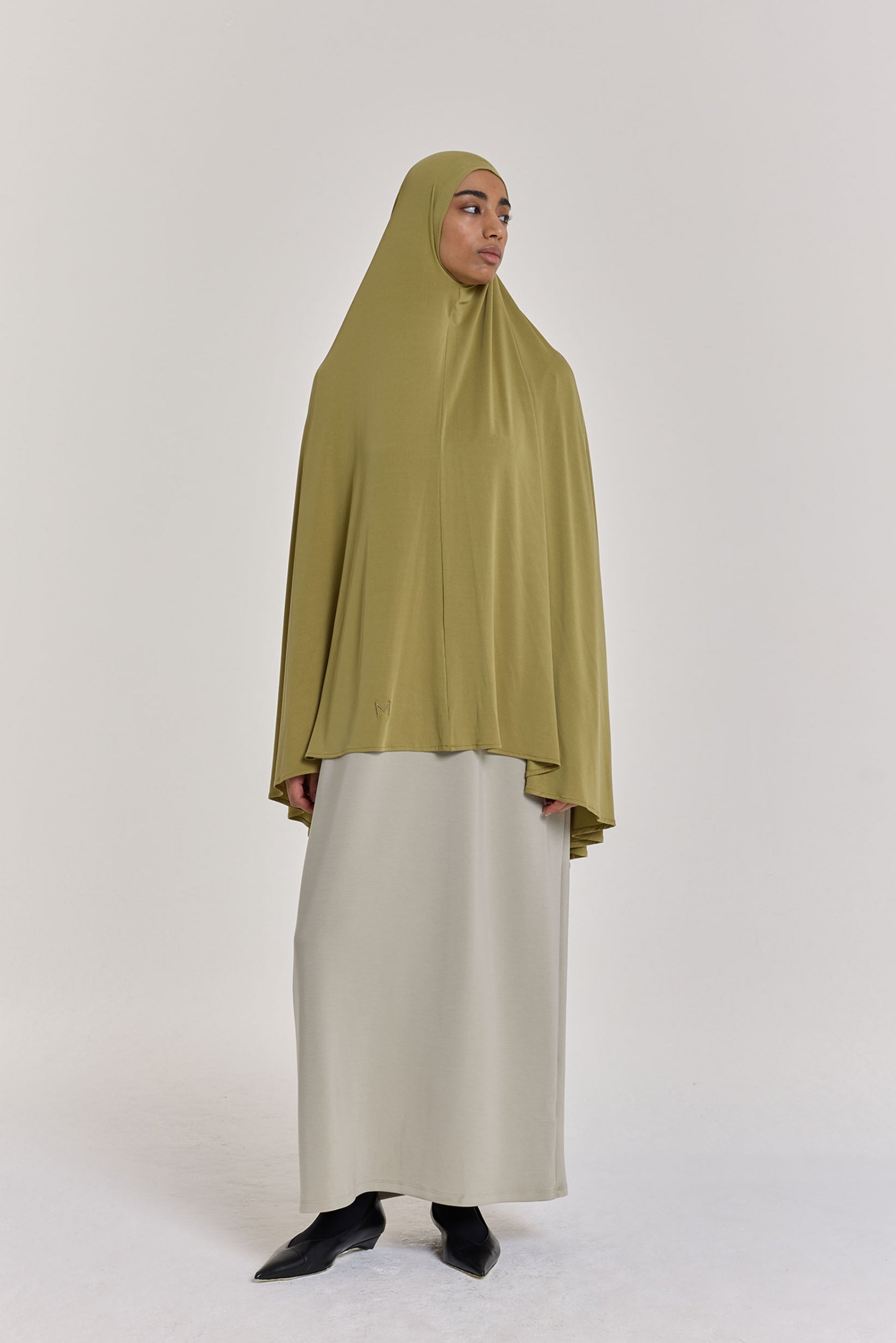 Breathable Khimaar | Crocodile