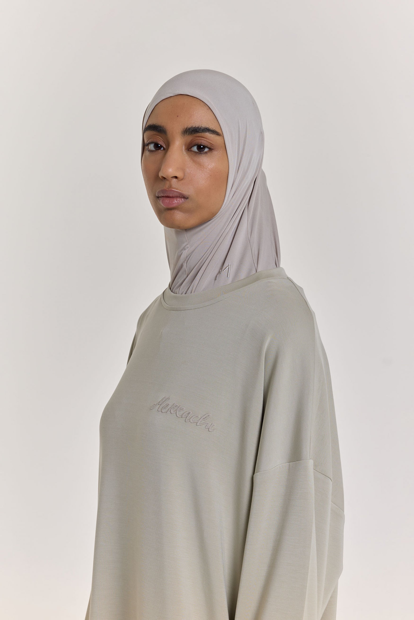 Breathable Hijab | Dusty Bone