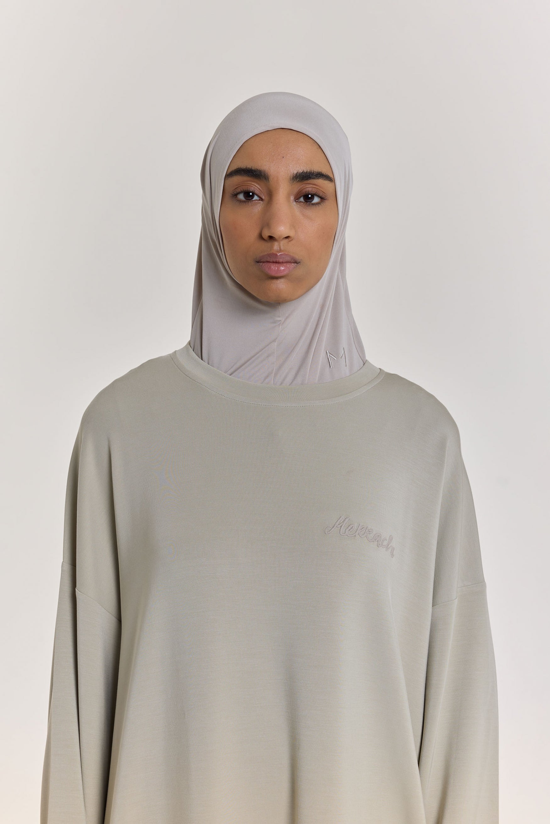 Breathable Hijab | Dusty Bone