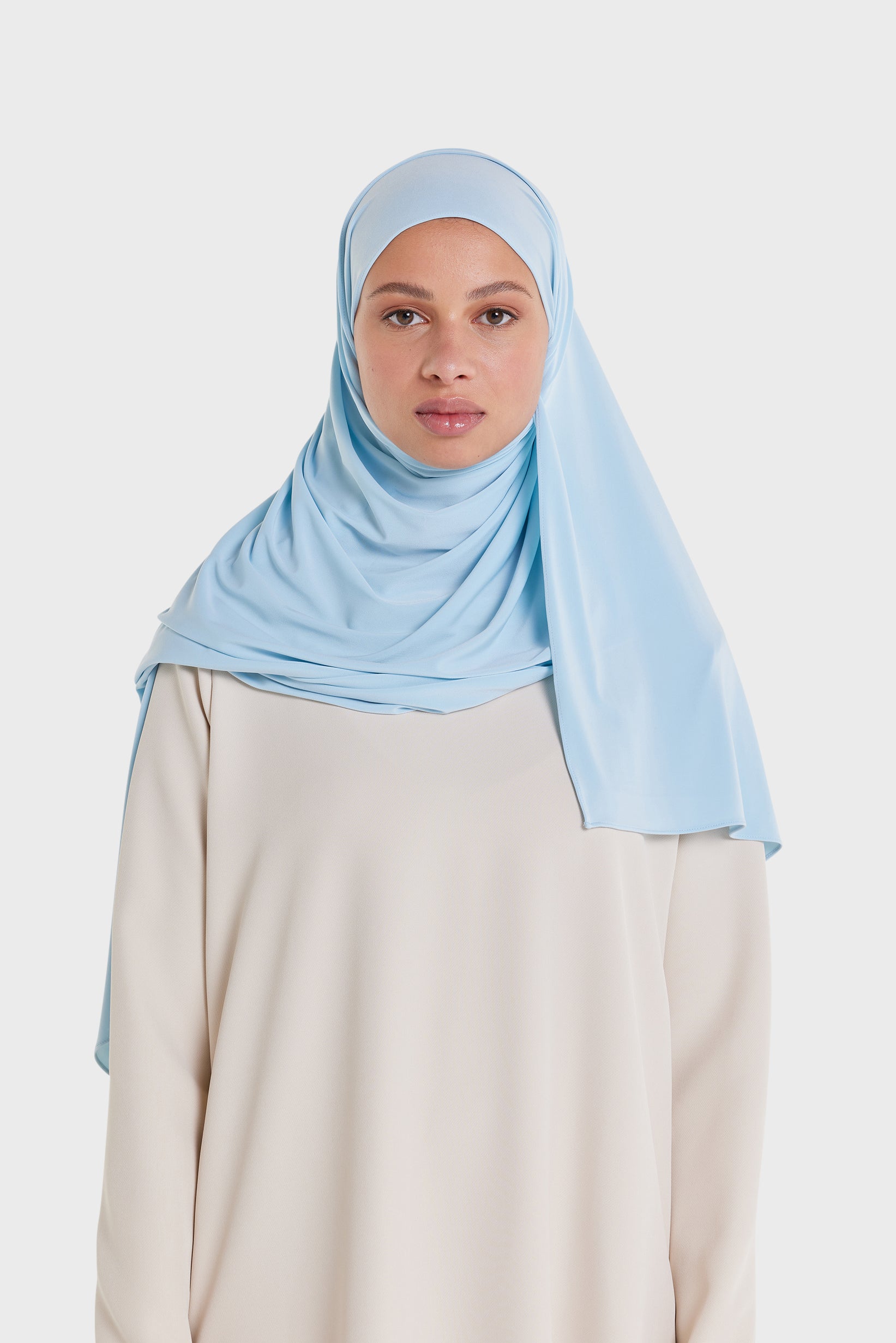 Premium Jersey Scarf | Clear Sky