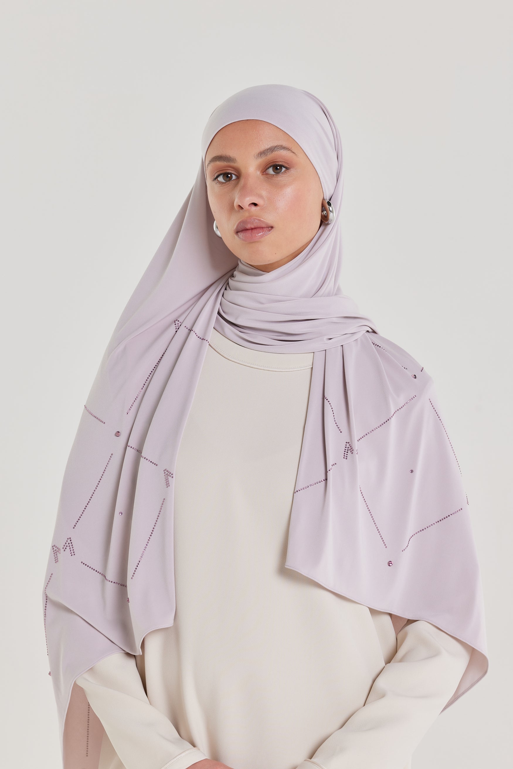 The Pearl Monogram - Premium Jersey | Lilac