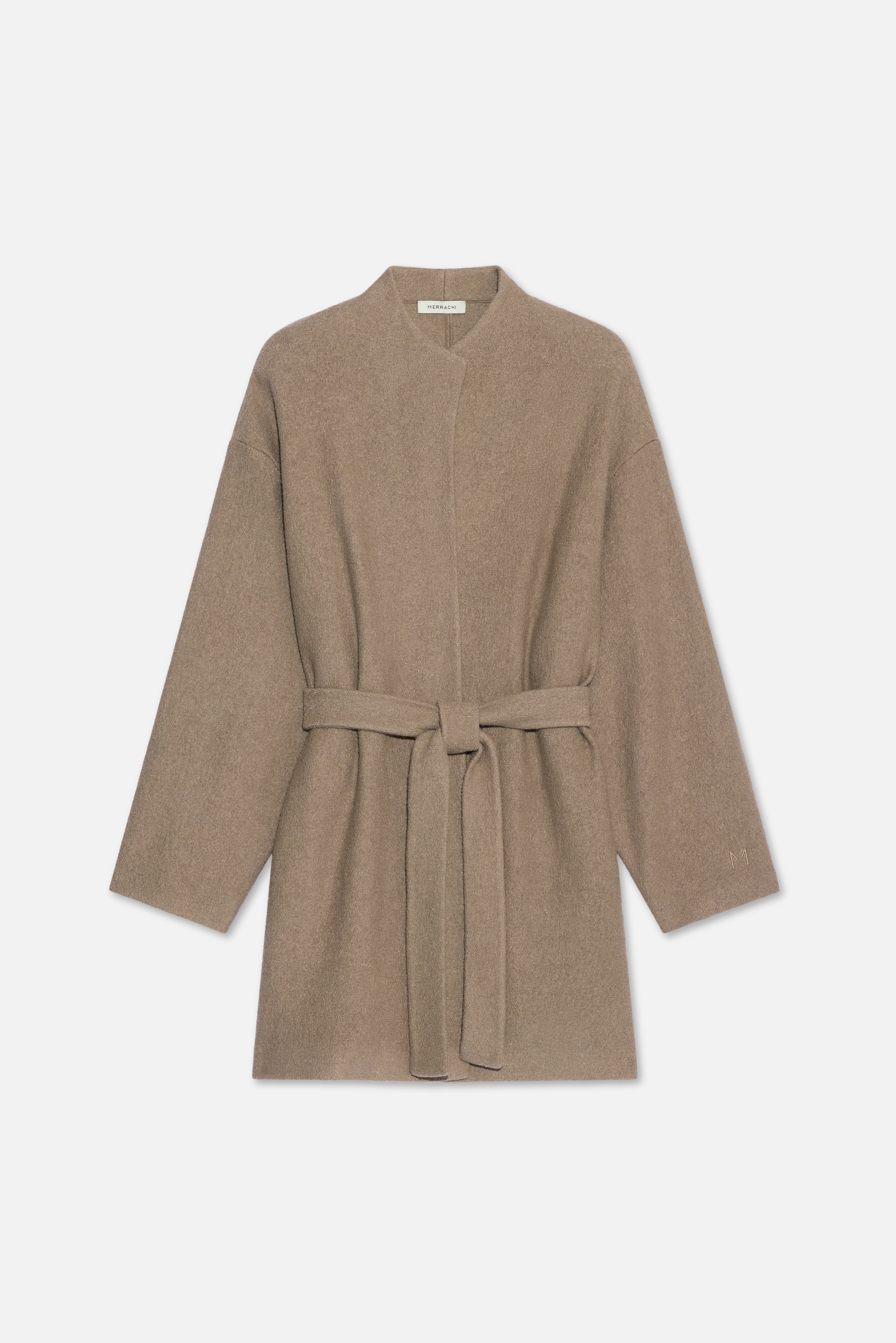 Boucle Jersey Jacket | Khaki