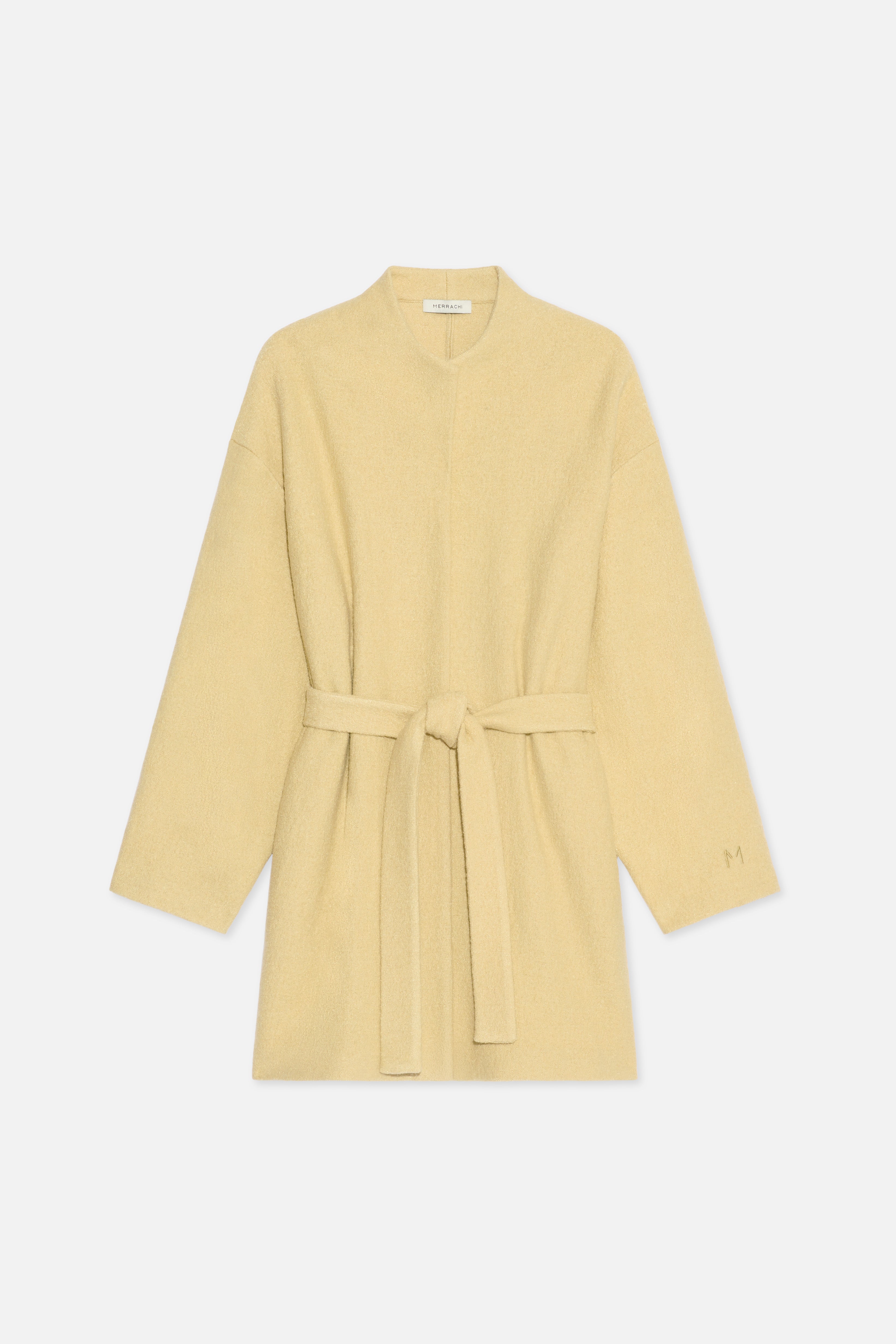 Boucle Jersey Jacket | White Honey