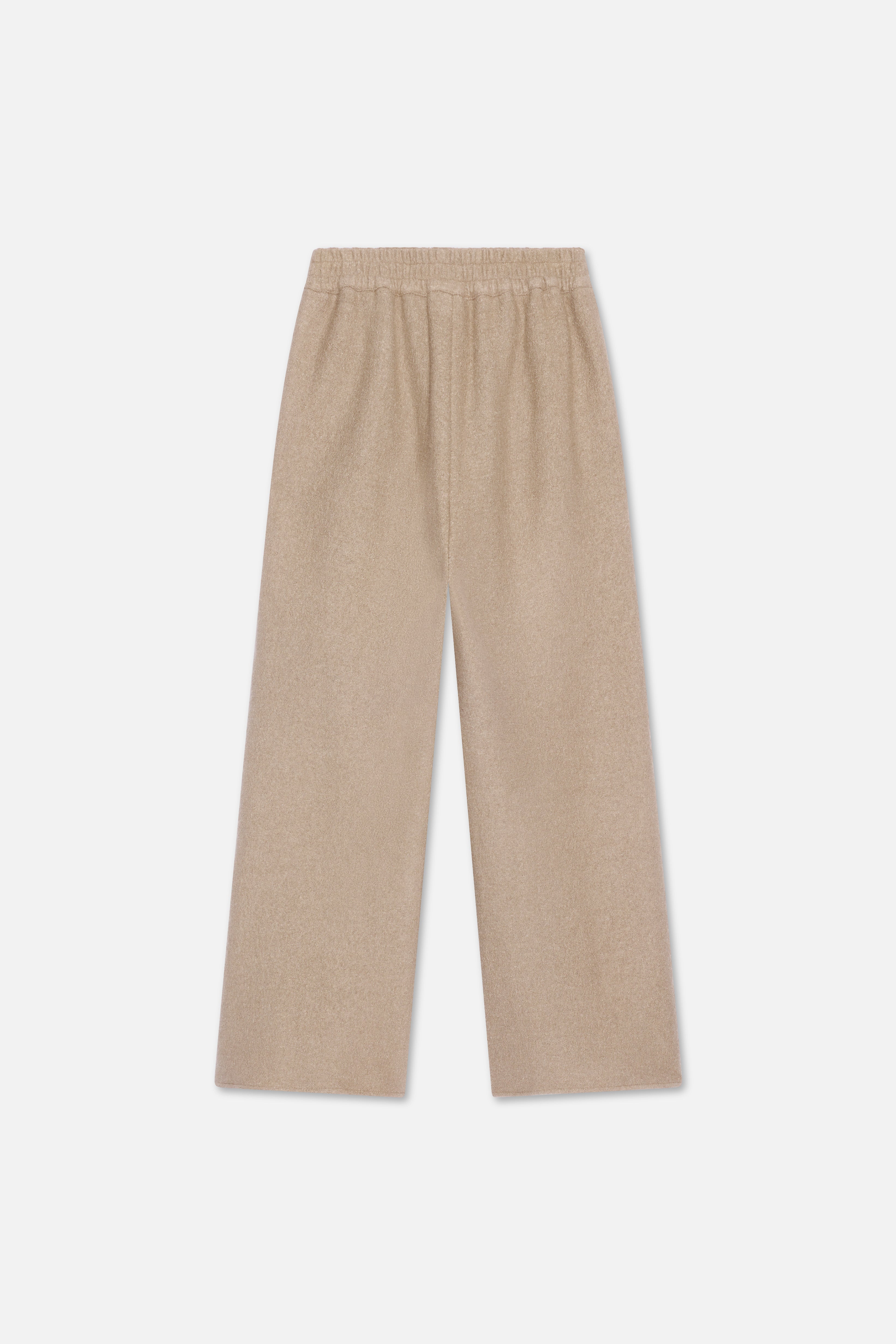 Boucle Jersey Pants | Khaki