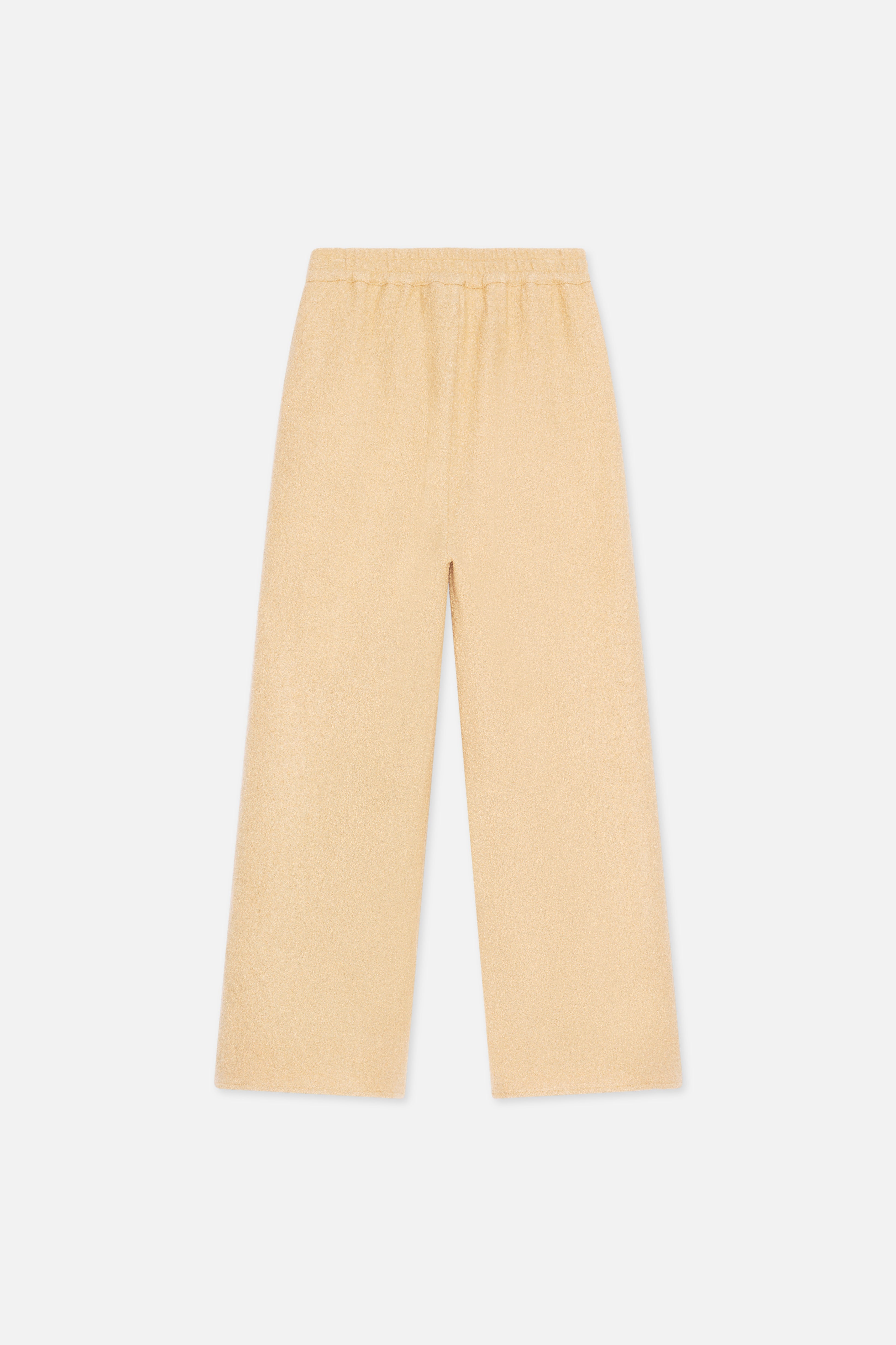 Boucle Jersey Pants | White Honey