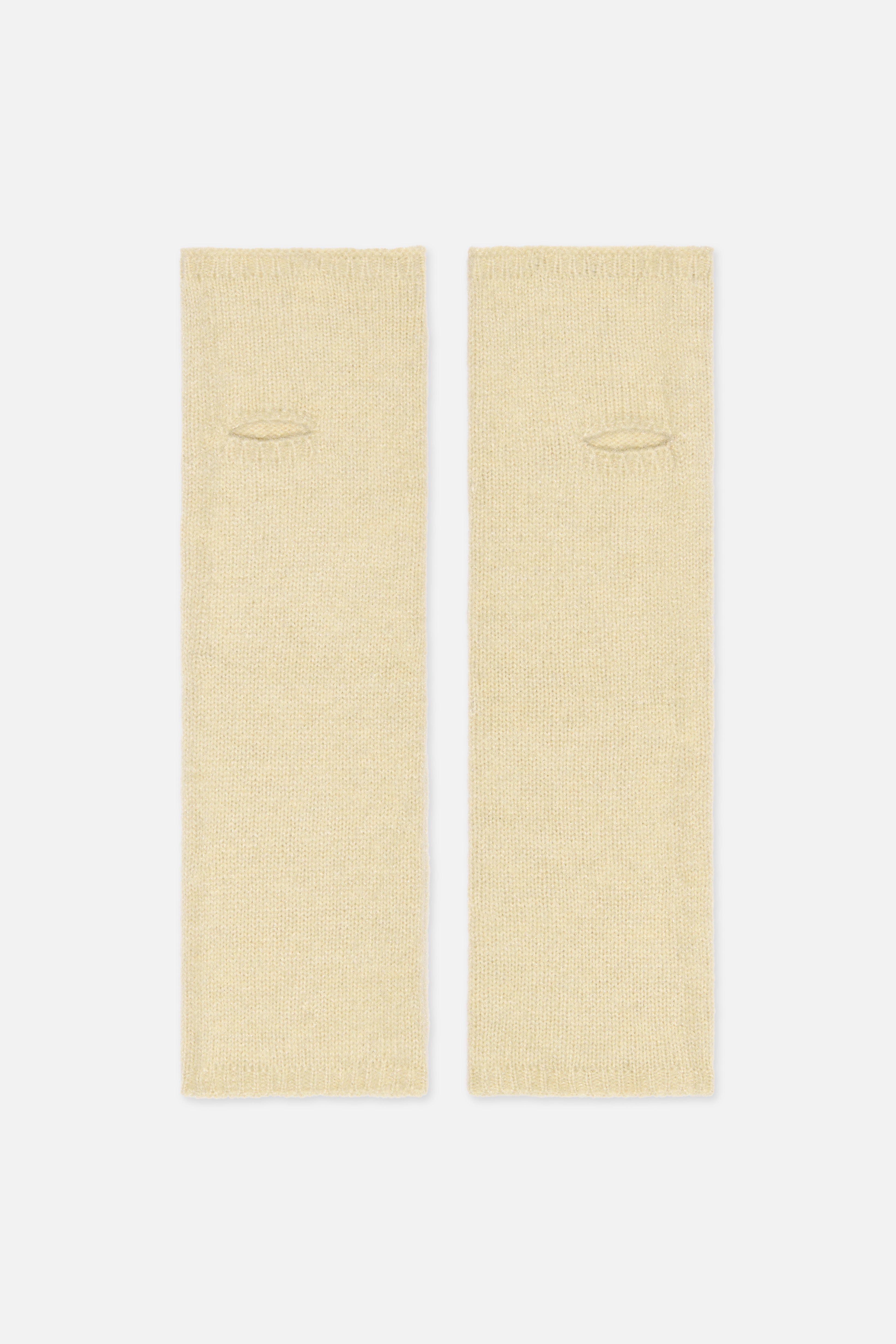 Brushed Knit Gloves | Desert Clay