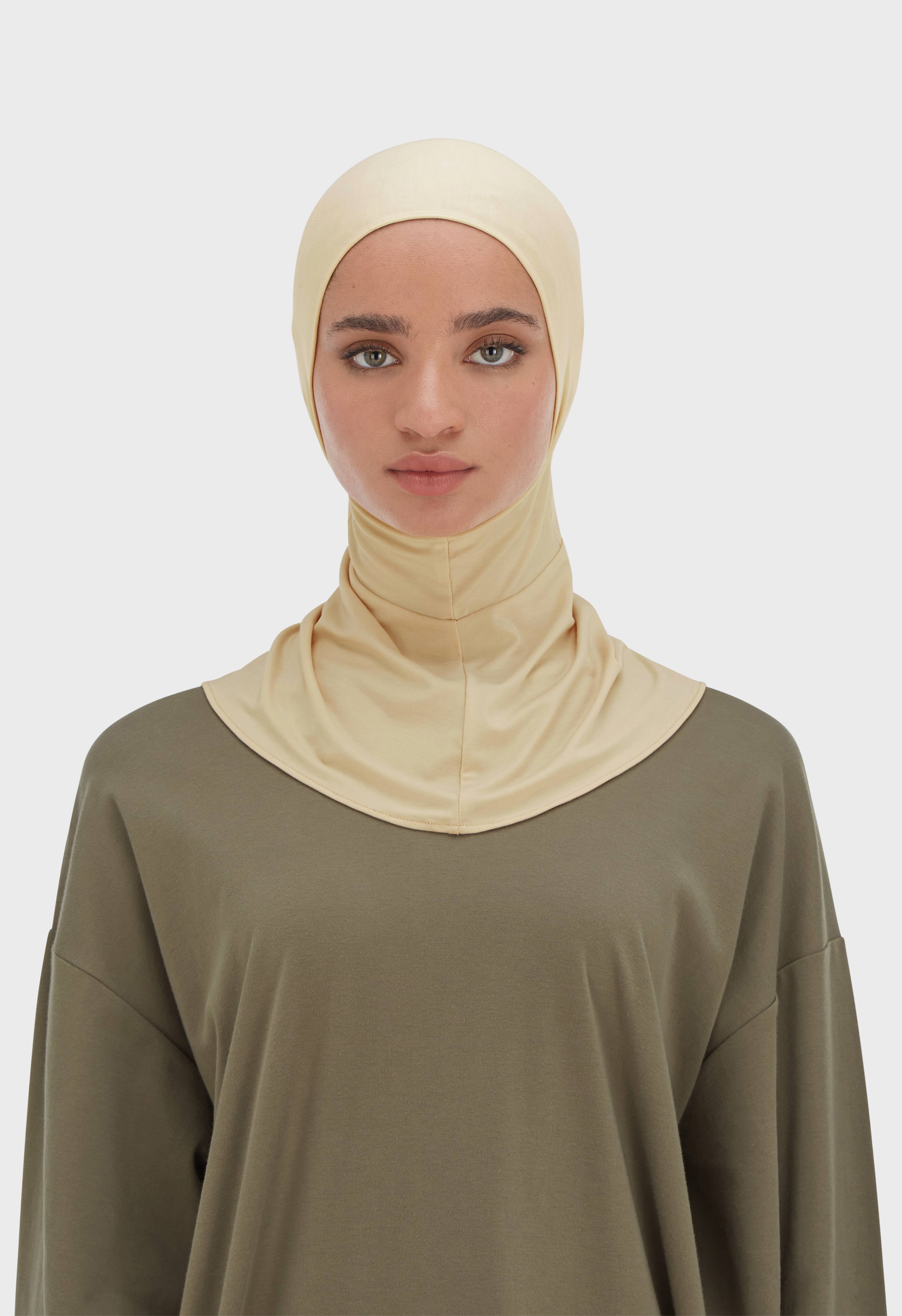 Bamboo Full Cover Underscarf | Brown Rice