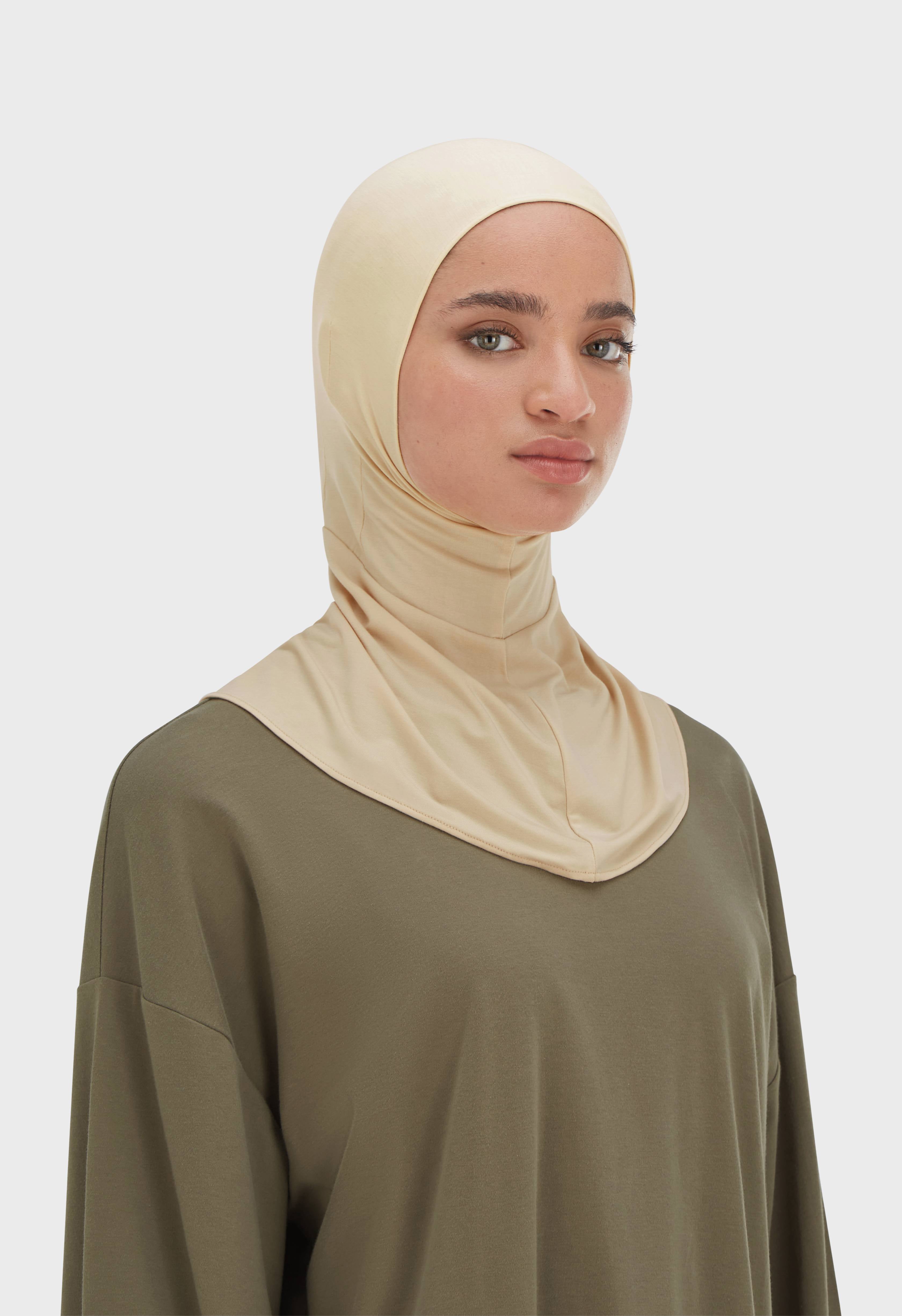 Bamboo Full Cover Underscarf | Brown Rice
