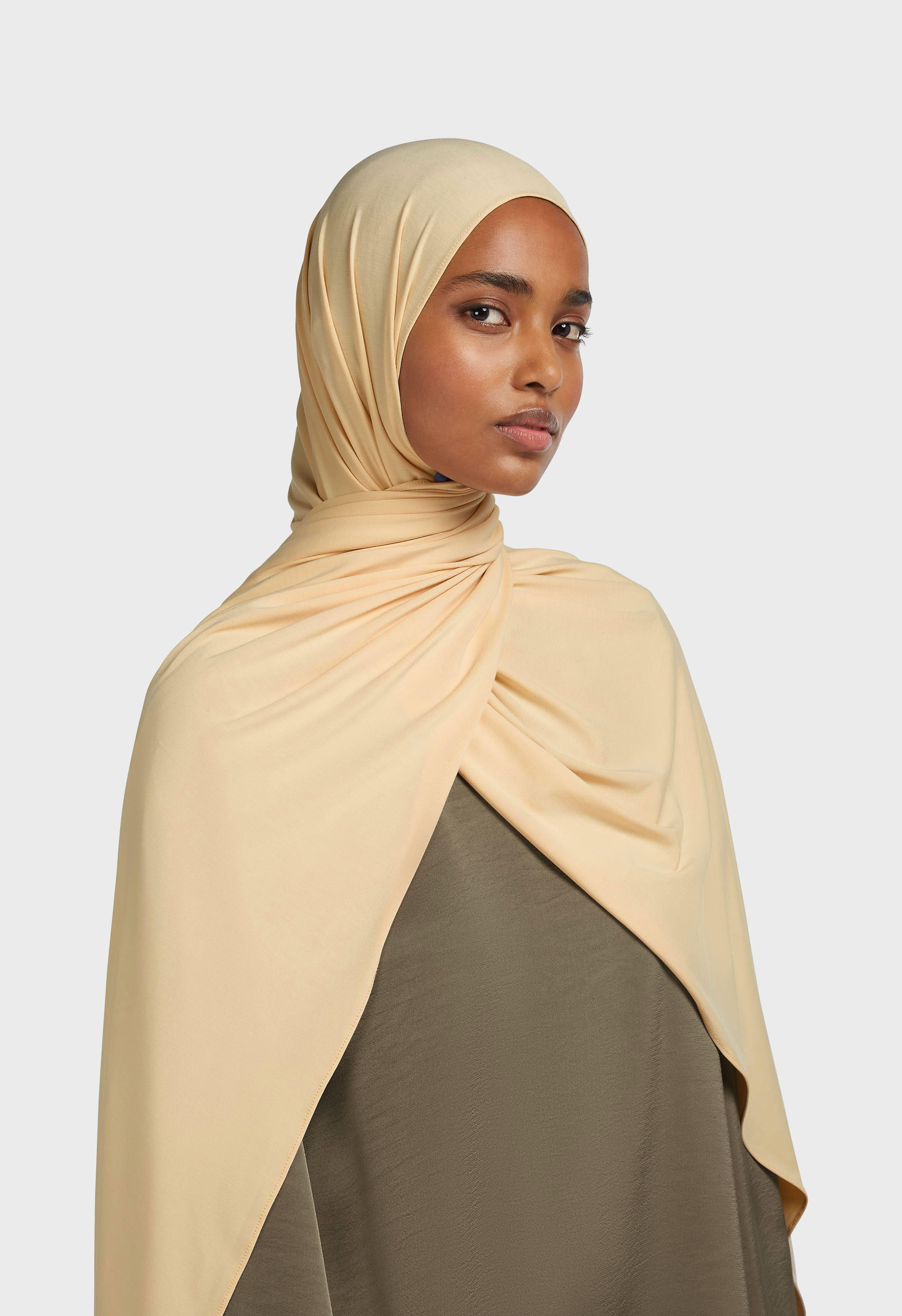 Bamboo Jersey Scarf | Warm Butter