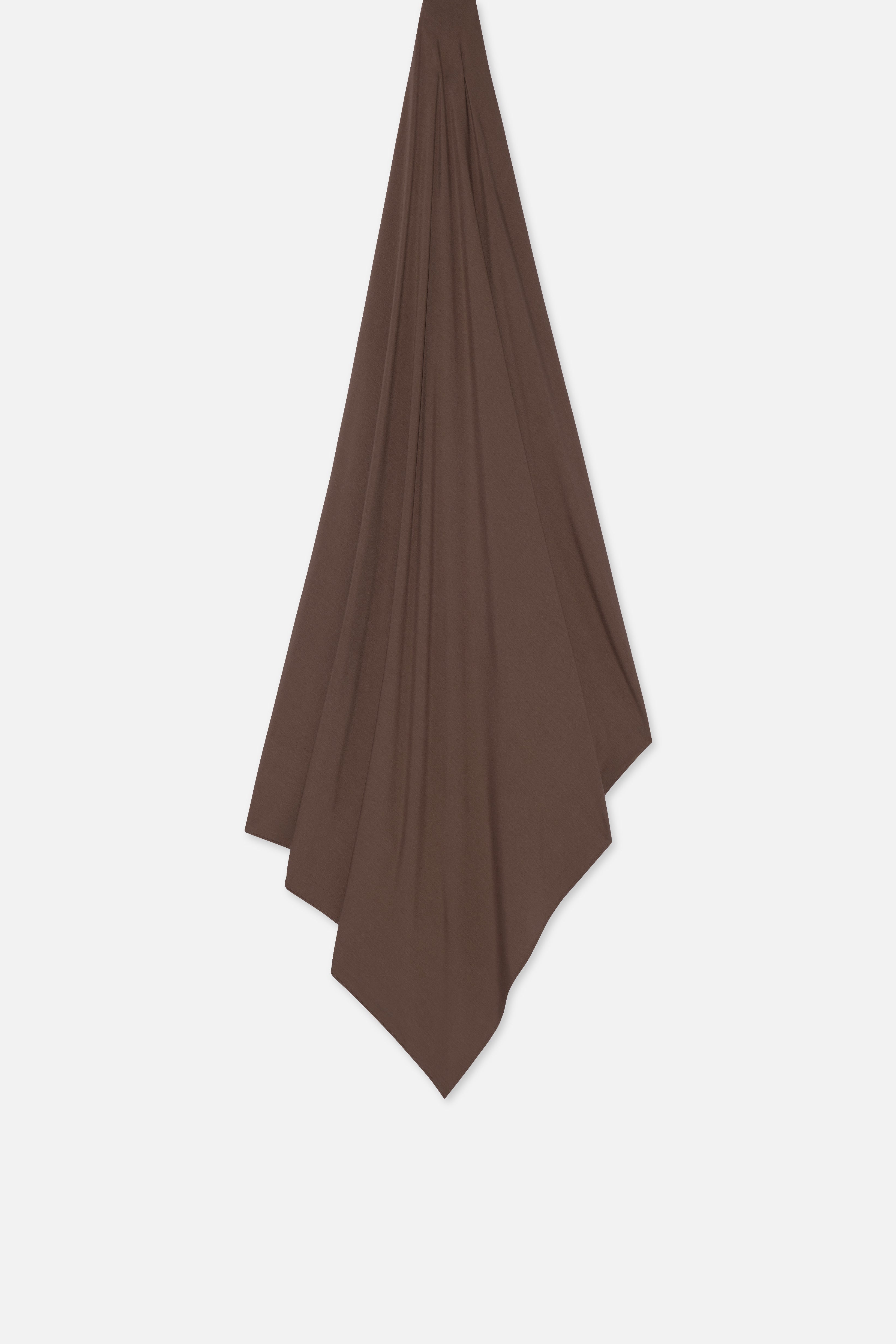 Bamboo Jersey Scarf | Ash Brown