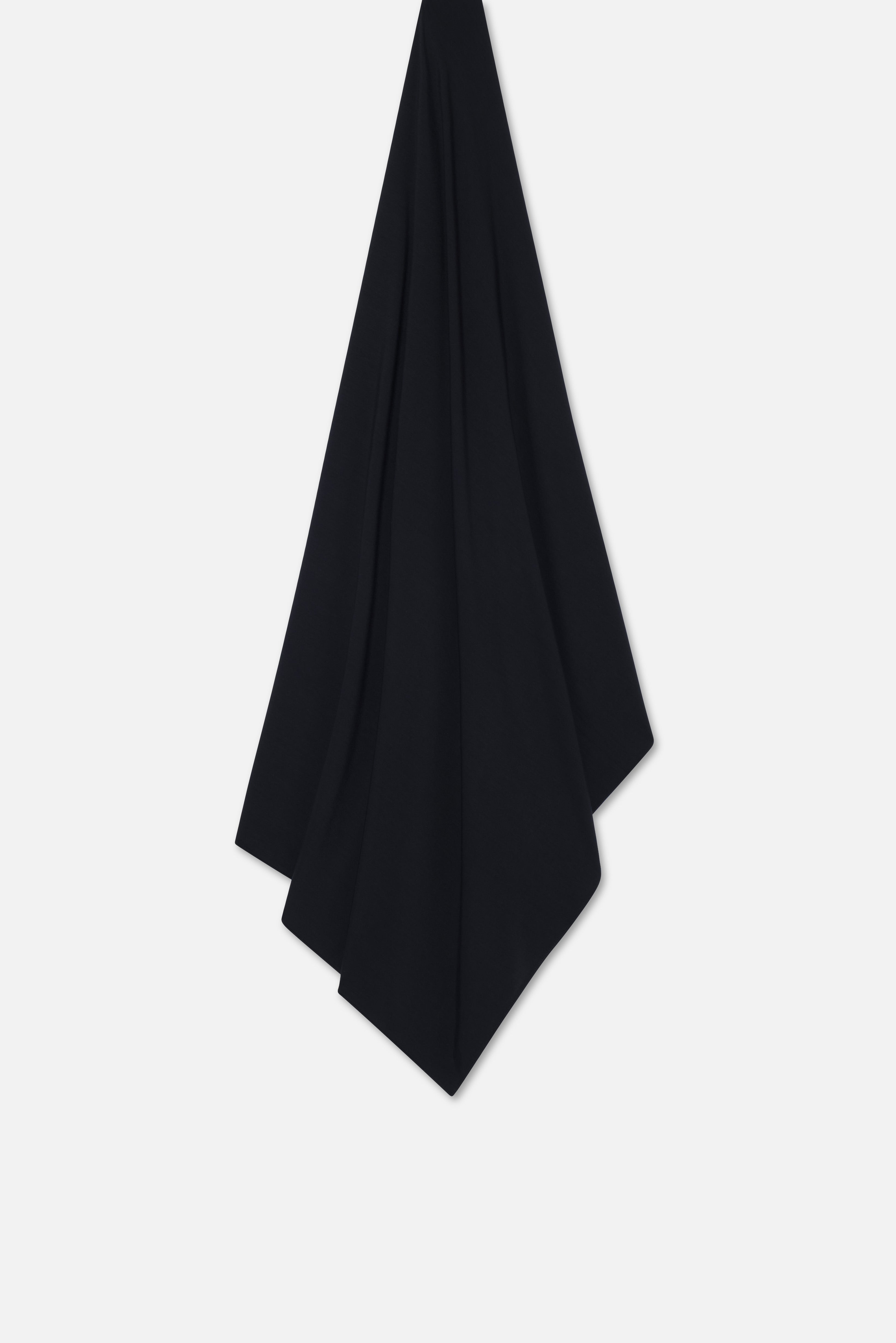 Bamboo Jersey Scarf | Black