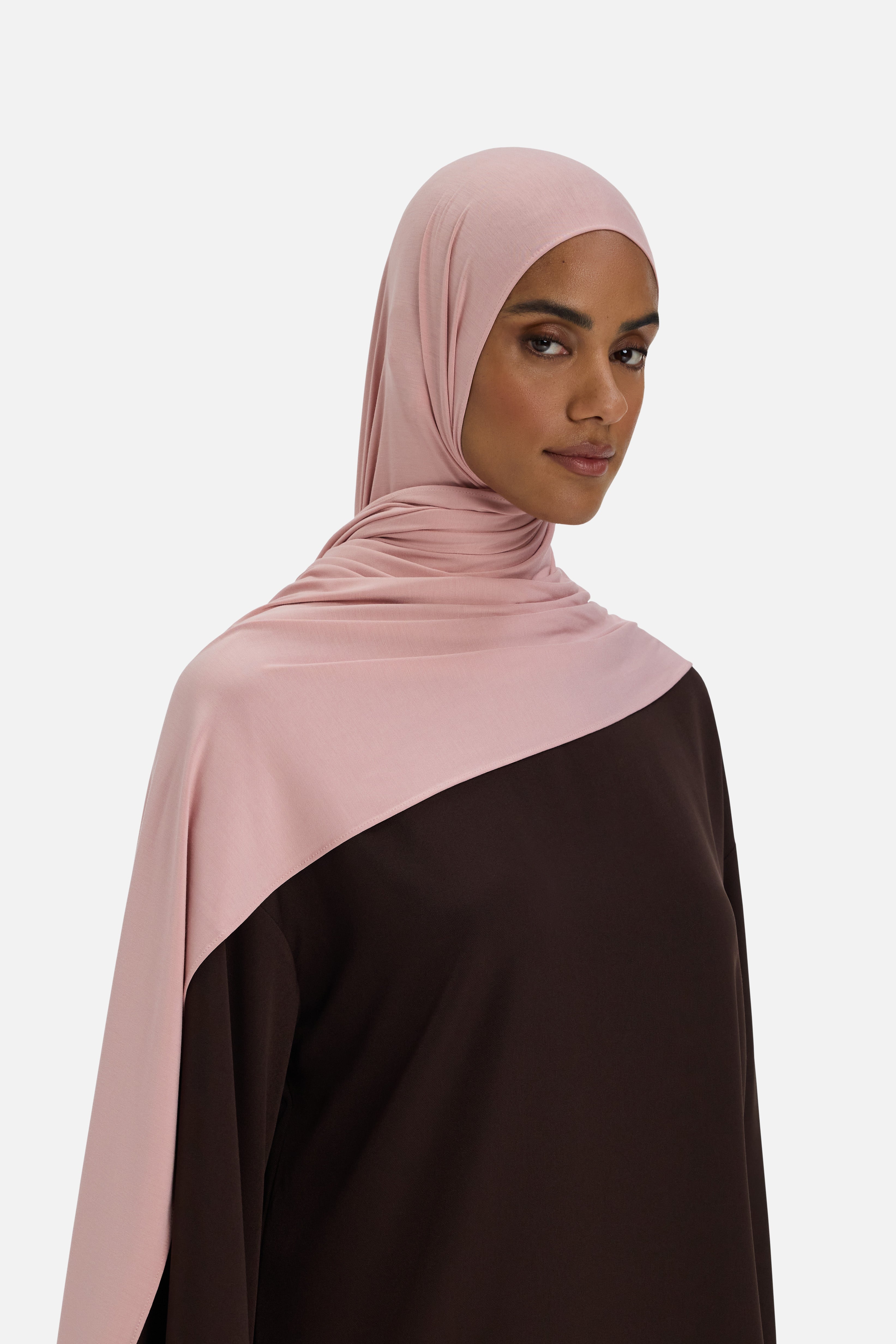 Bamboo Jersey Scarf | Cloud Pink