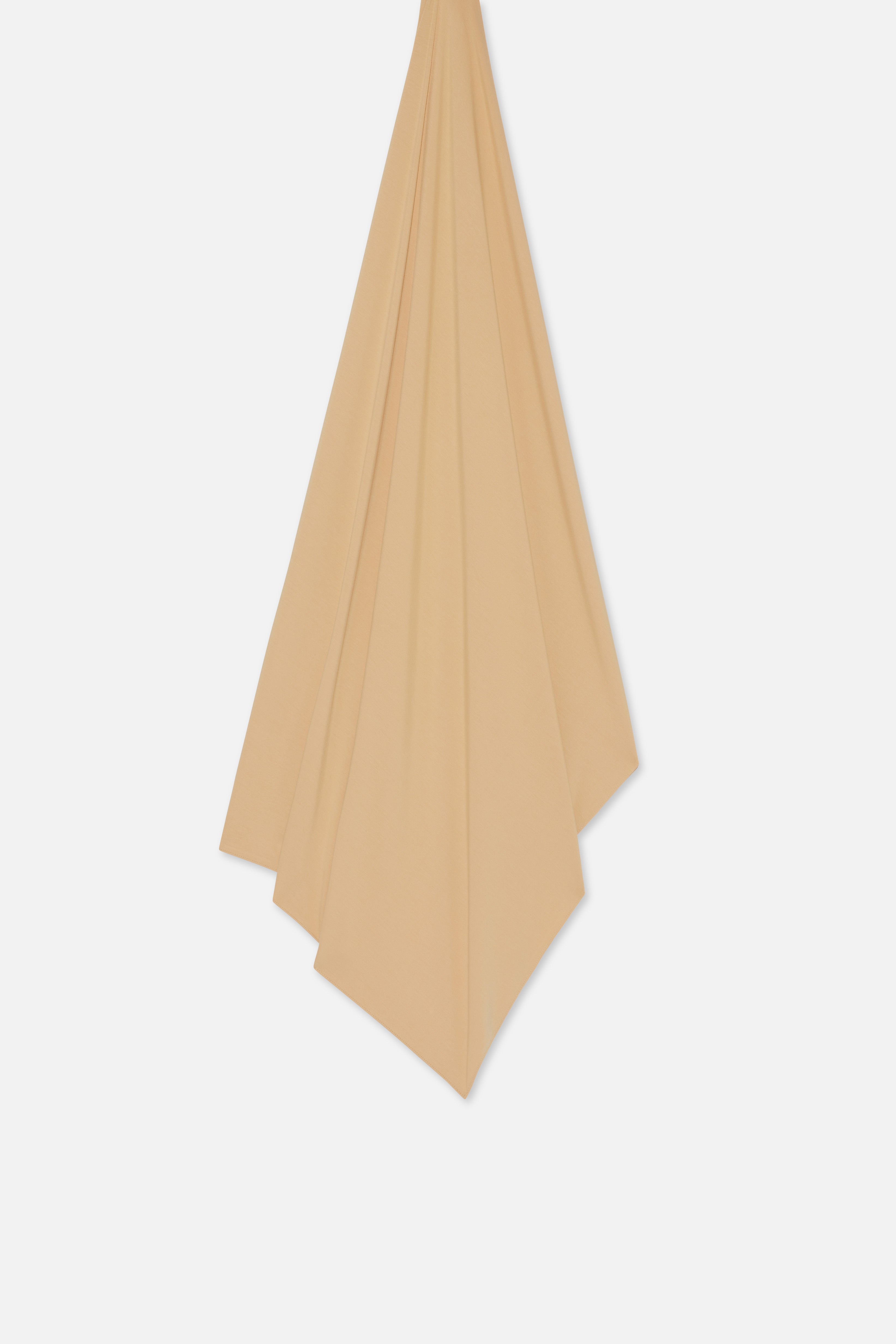 Bamboo Jersey Scarf | Soft Biscotti