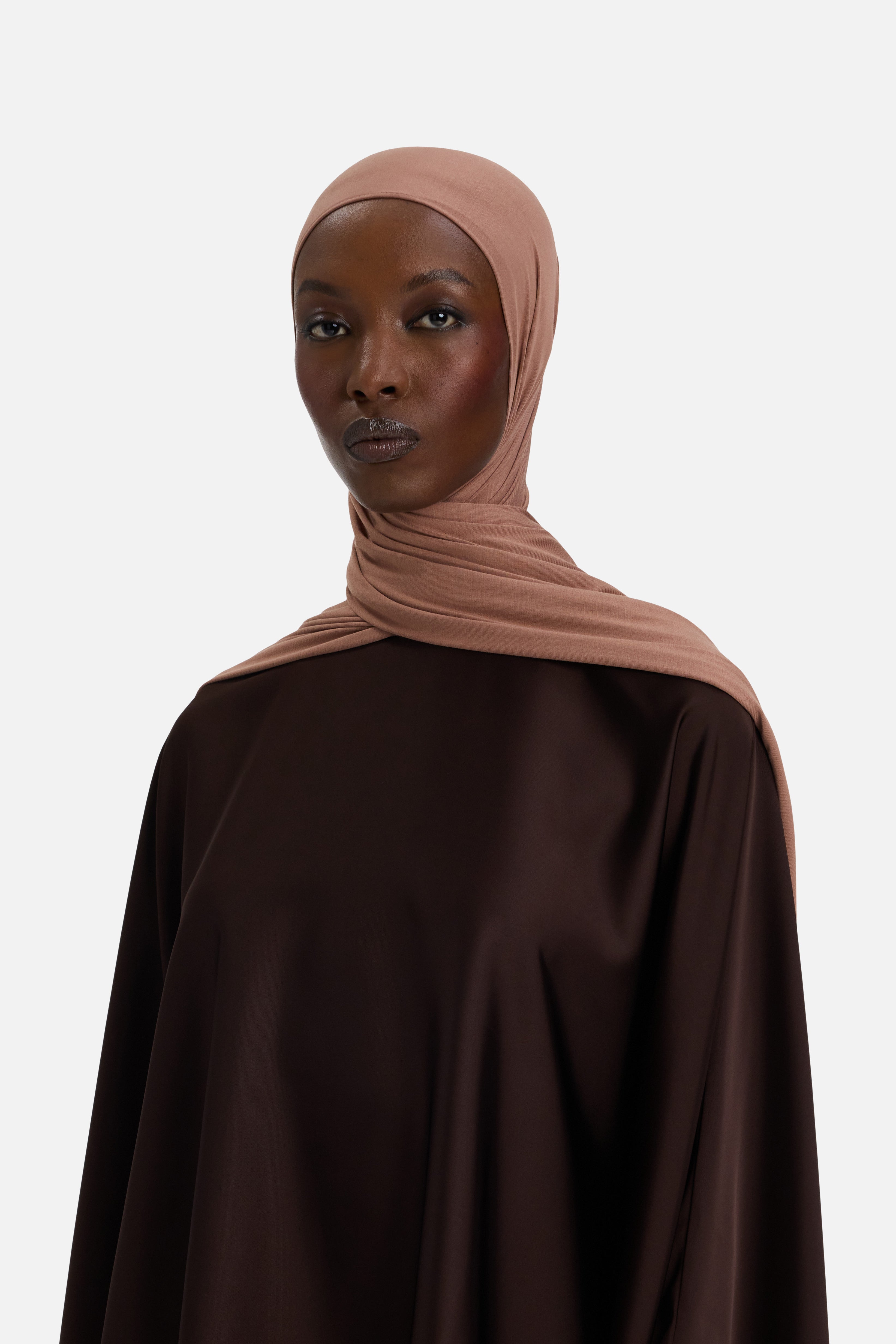 Bamboo Jersey Scarf | Soft Bordeaux