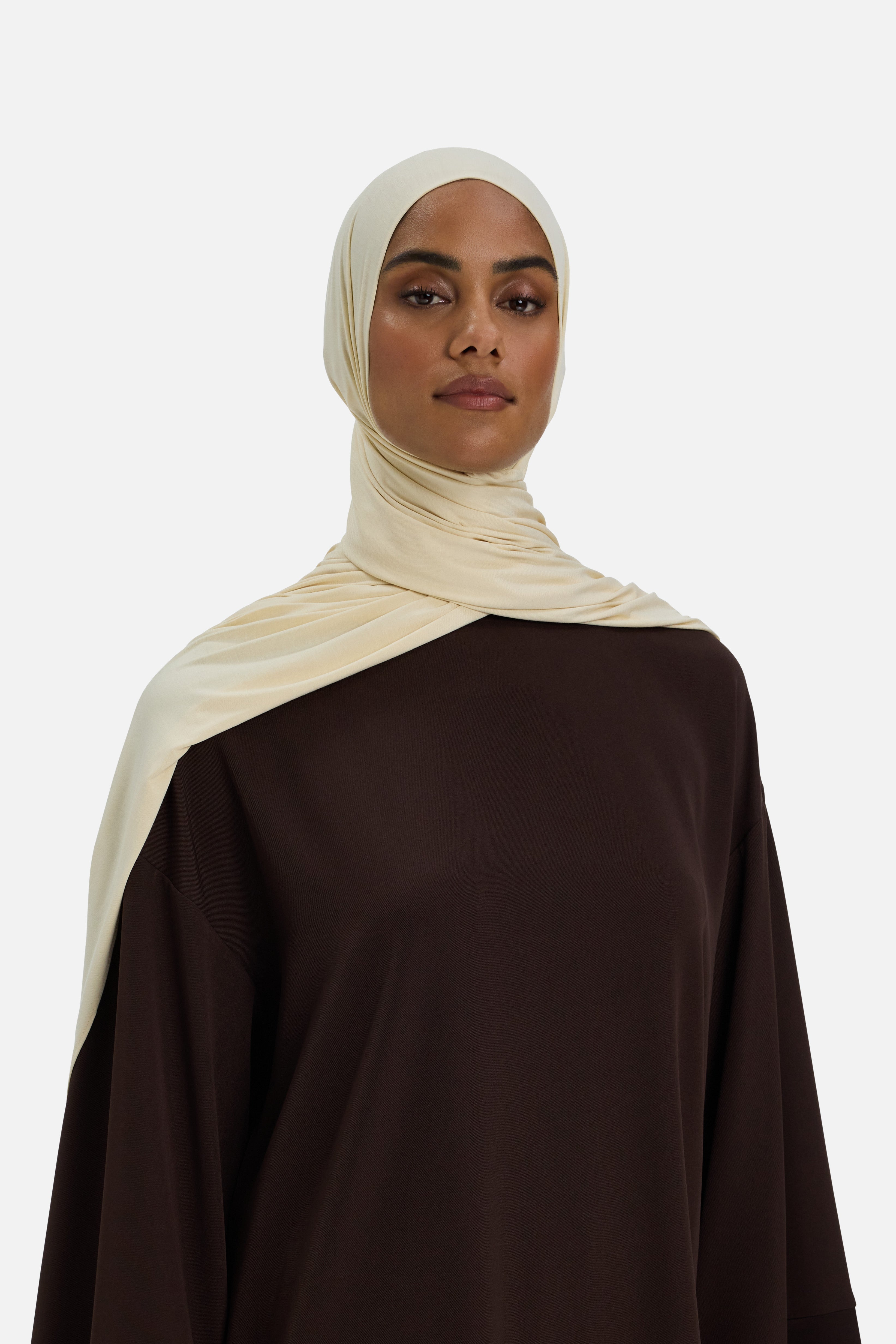 Bamboo Jersey Scarf | Vanilla Dust