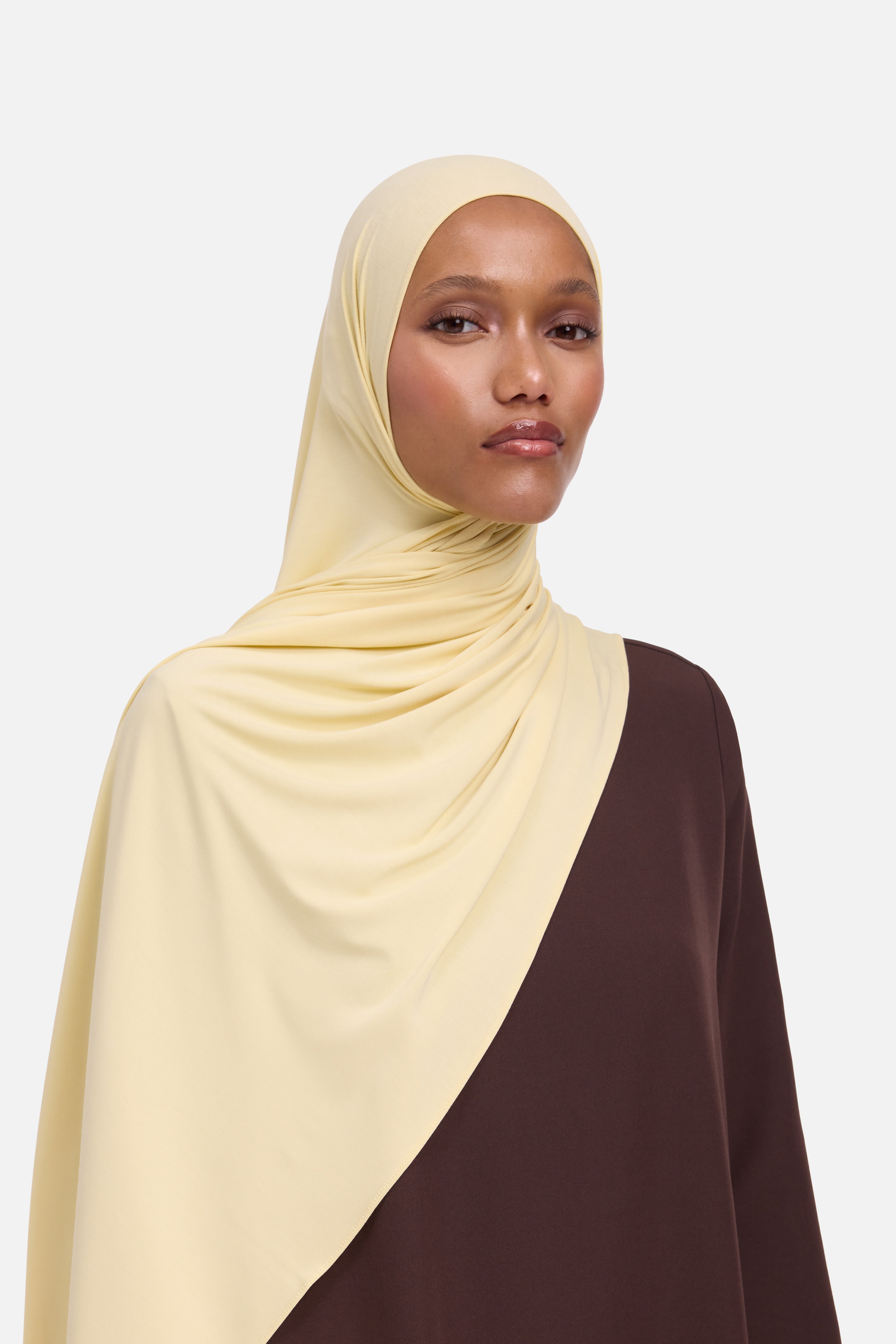 Bamboo Jersey Scarf | White Honey