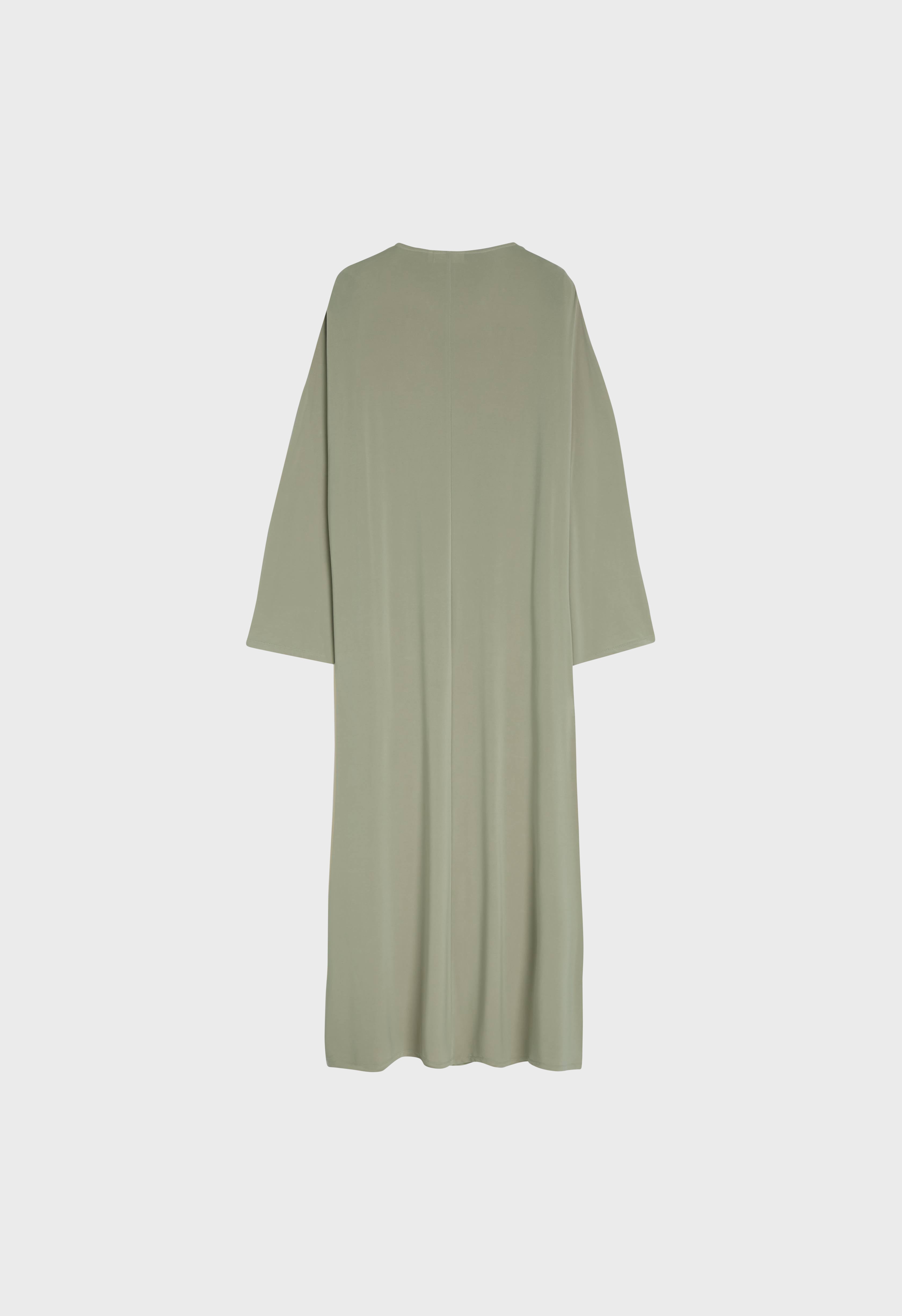 Boat Neck Dress | Sage