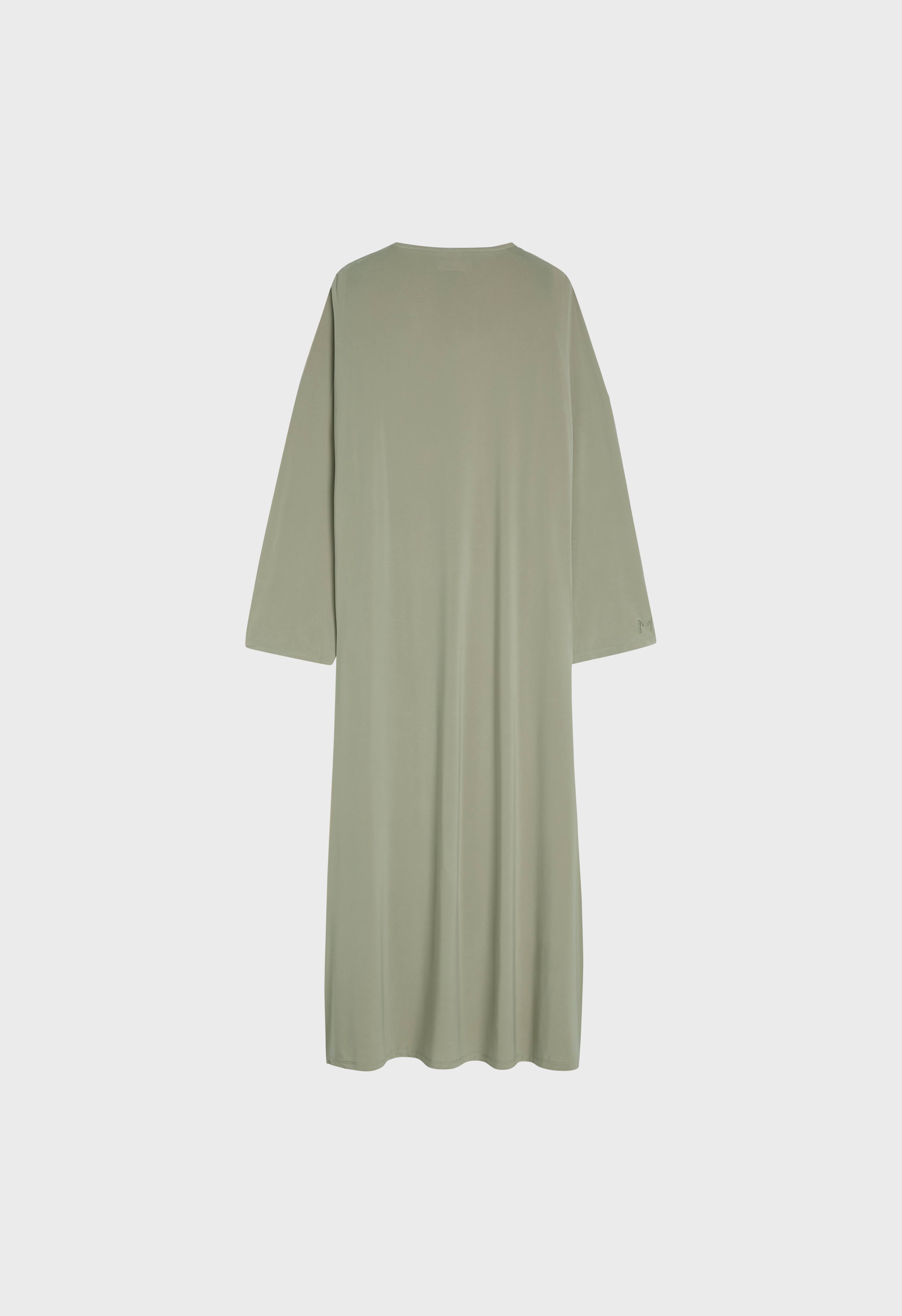Boat Neck Dress | Sage