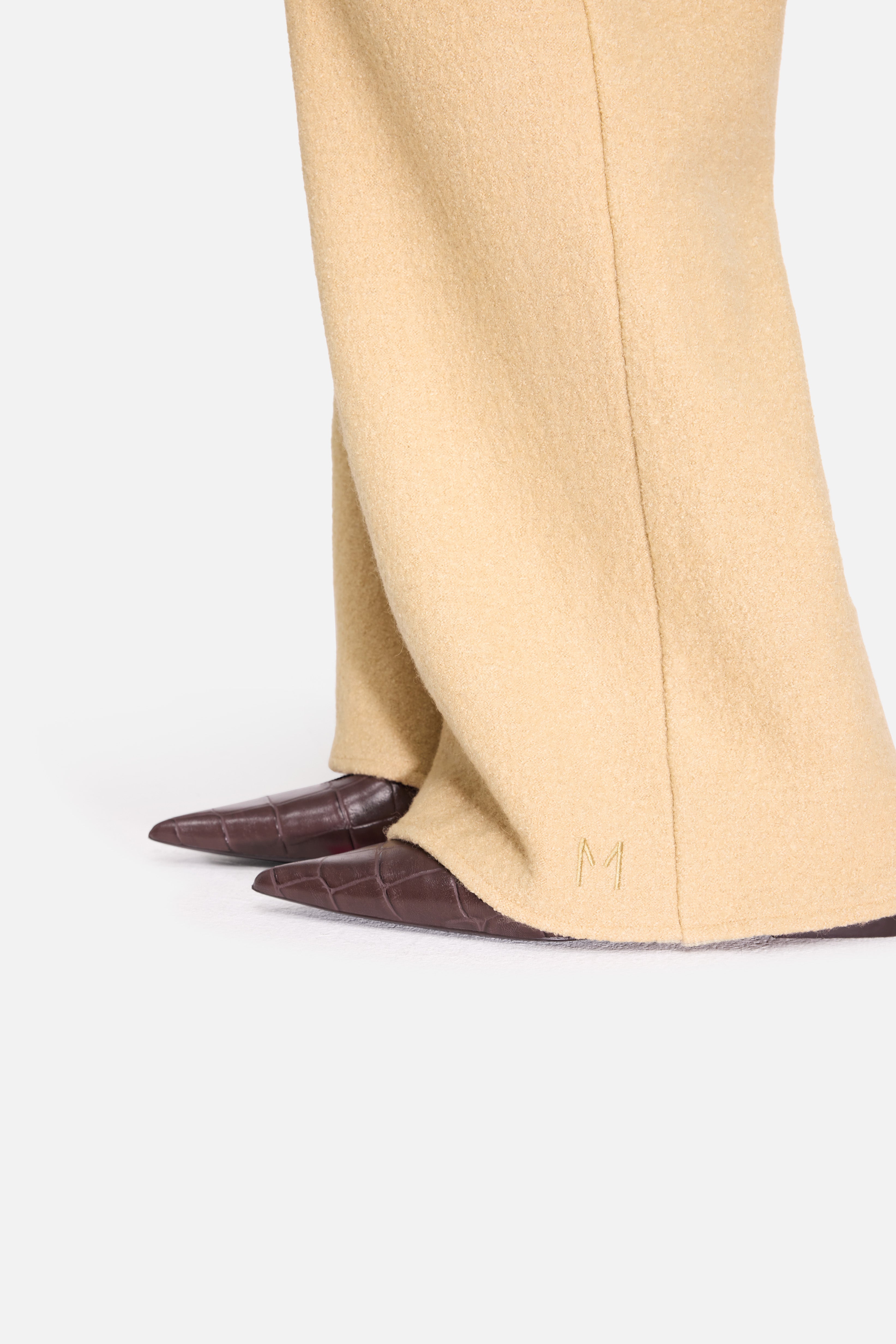 Boucle Jersey Pants | White Honey