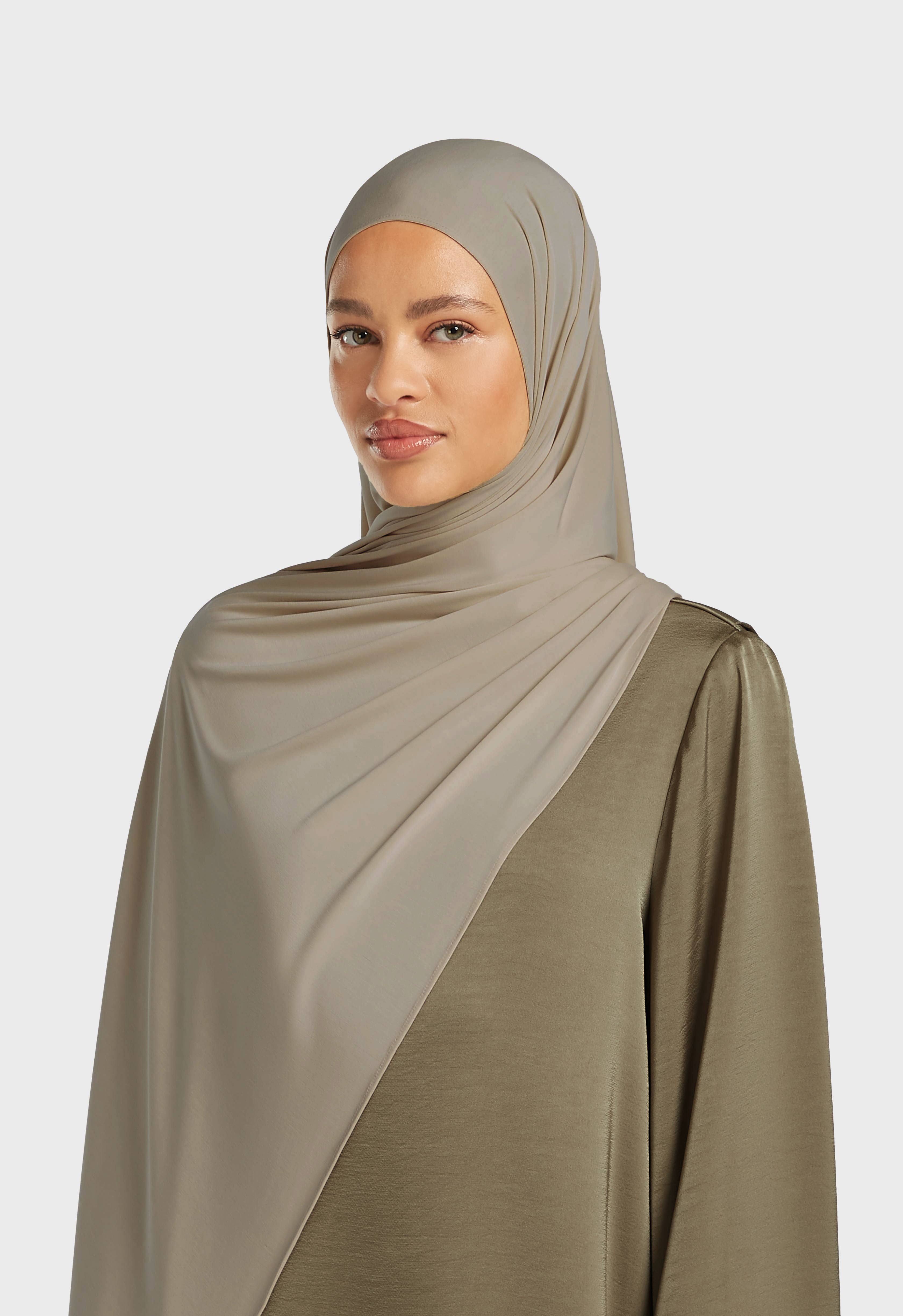 Breathable Jersey Scarf | Cashmere