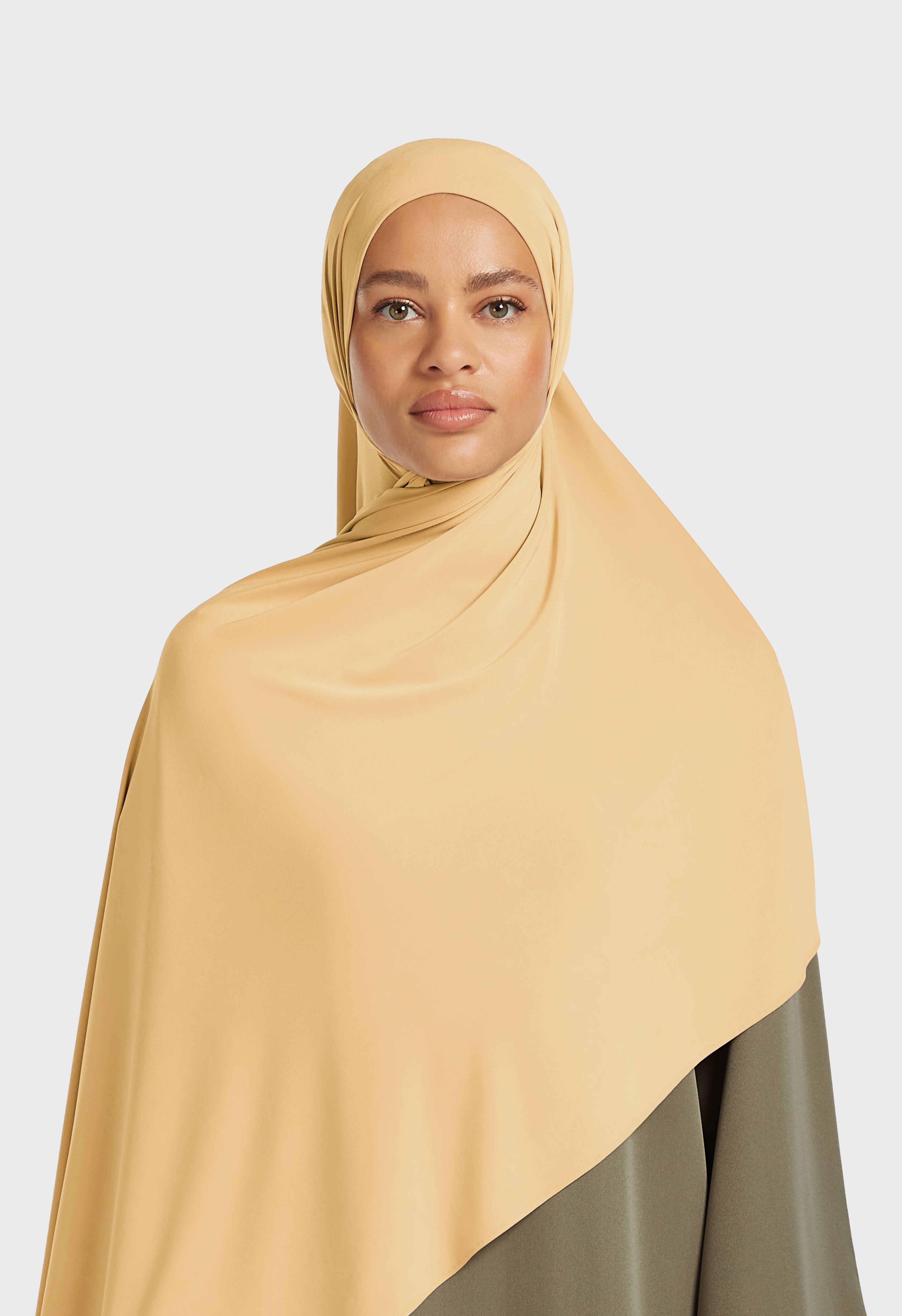 Breathable Jersey Scarf | Straw