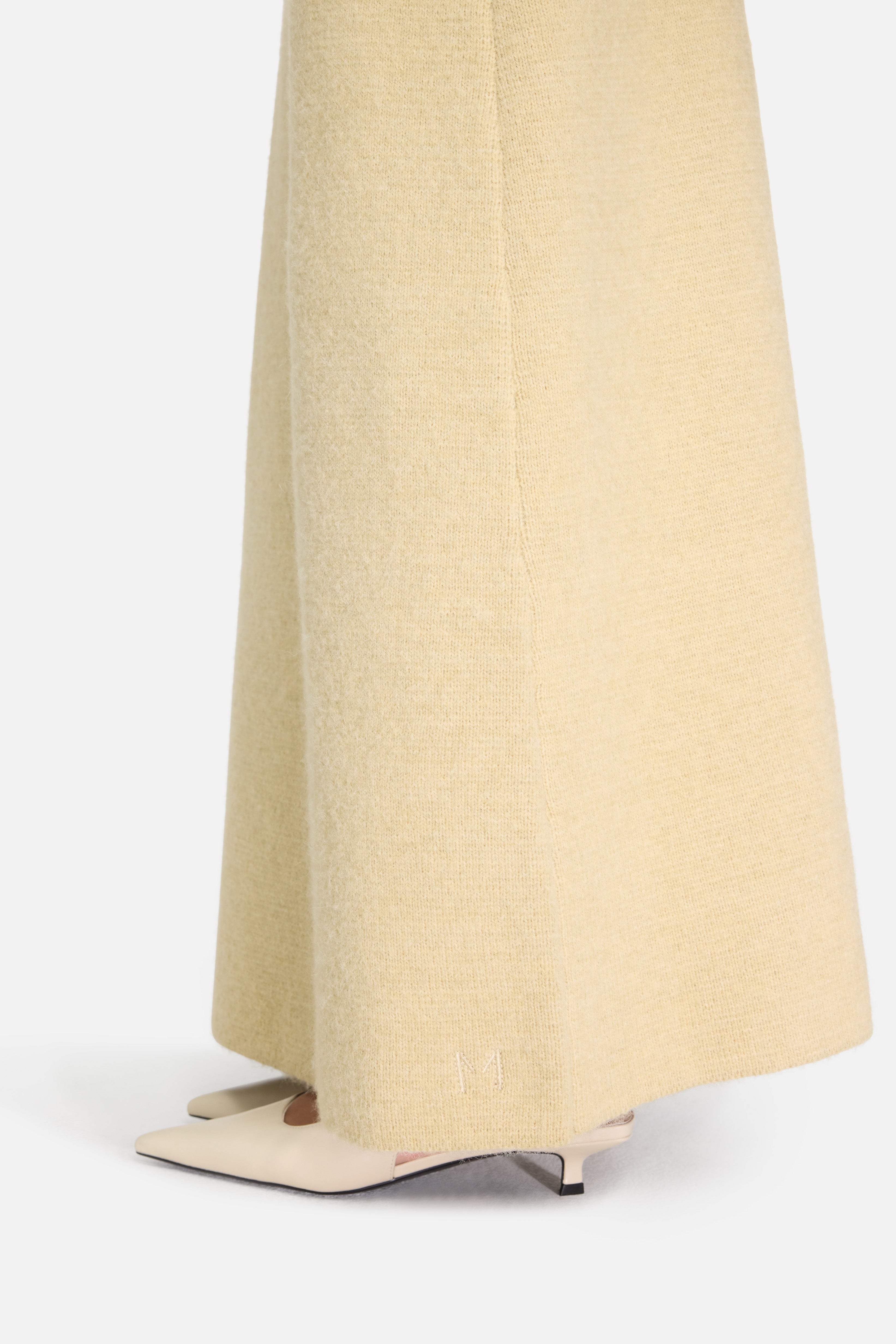 Brushed Knit Skirt | Desert Clay