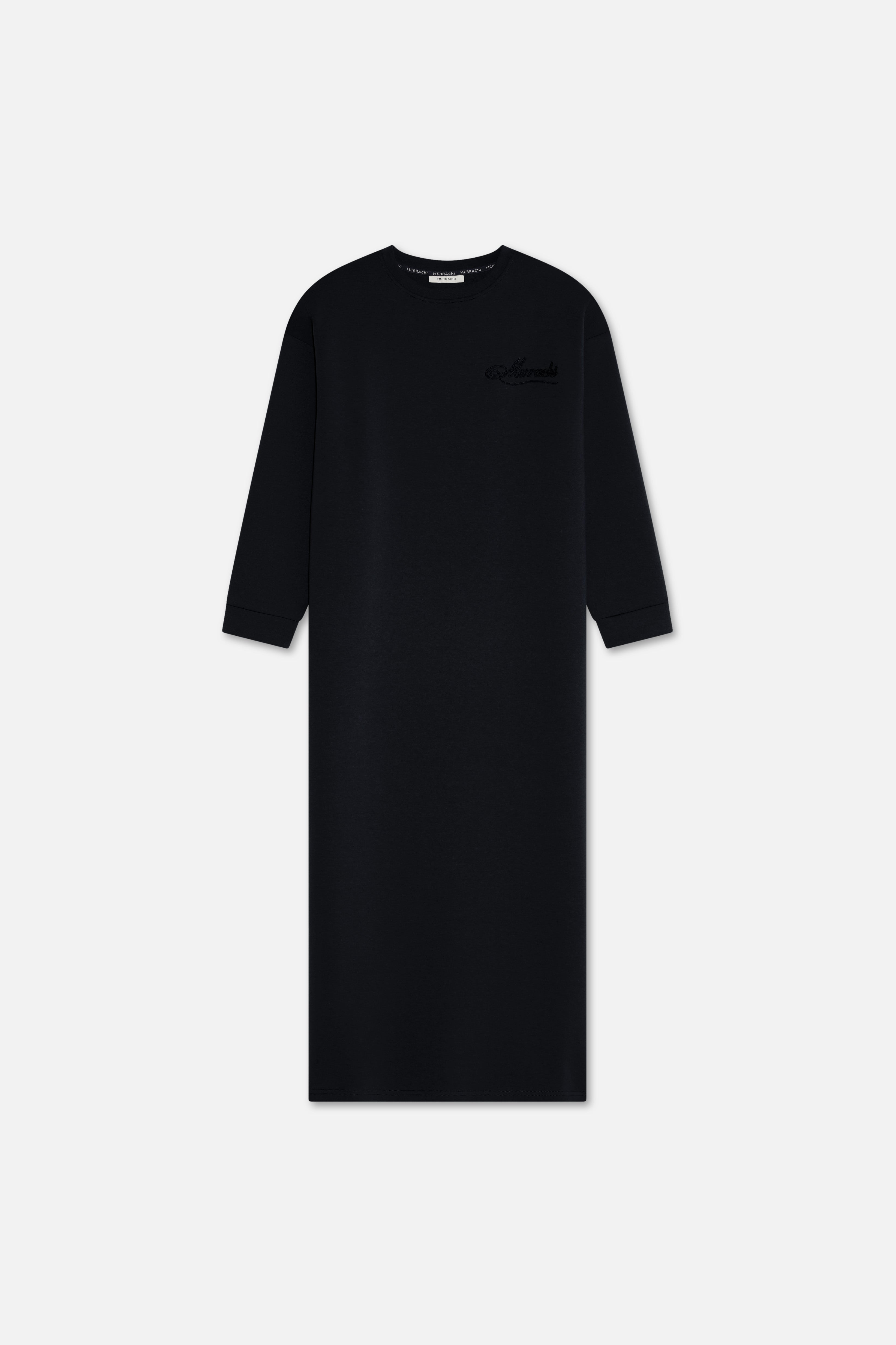 Comfy Sweater Dress | Black