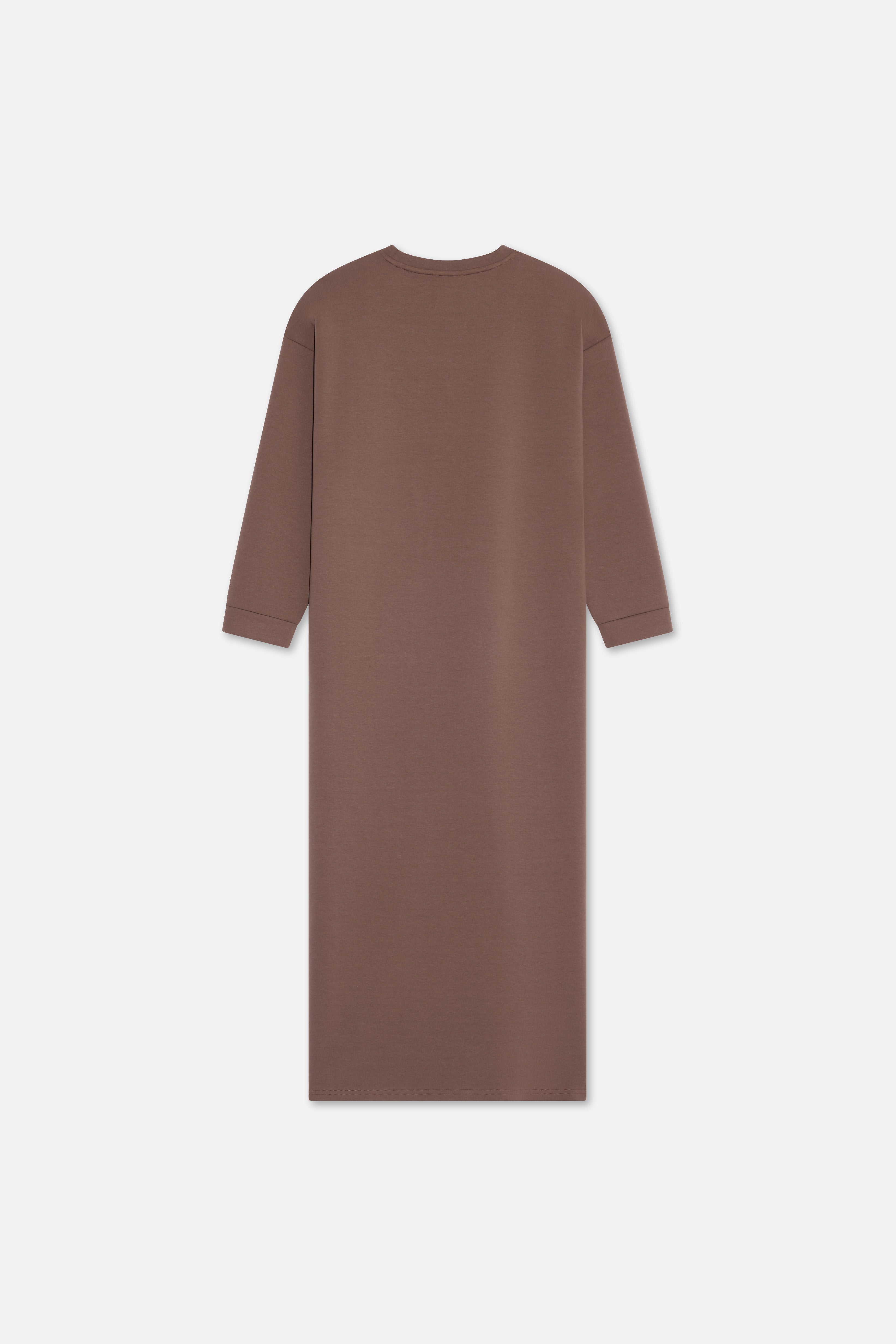 Comfy Sweater Dress | Chocolate