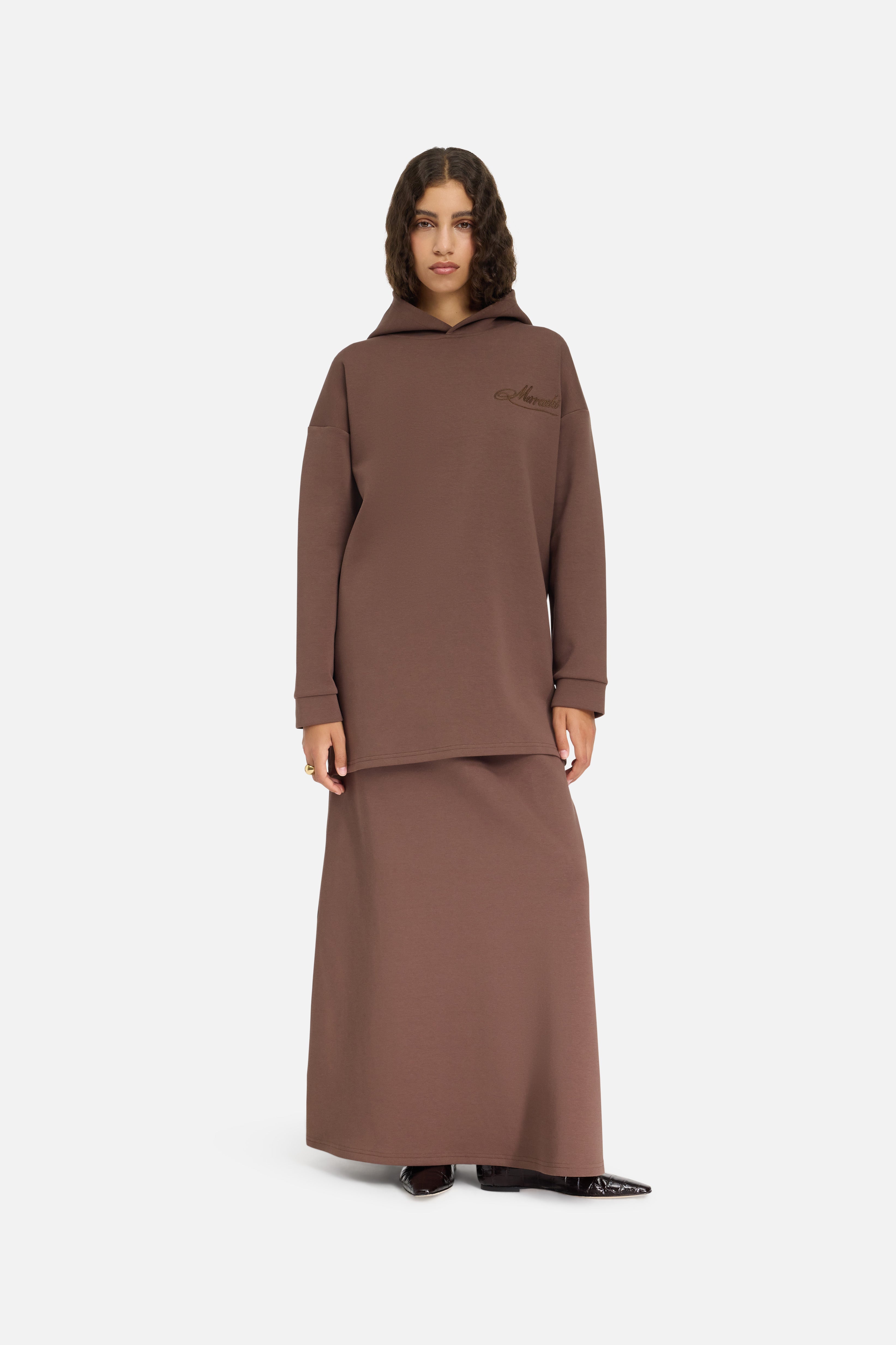 Comfy Skirt | Chocolate