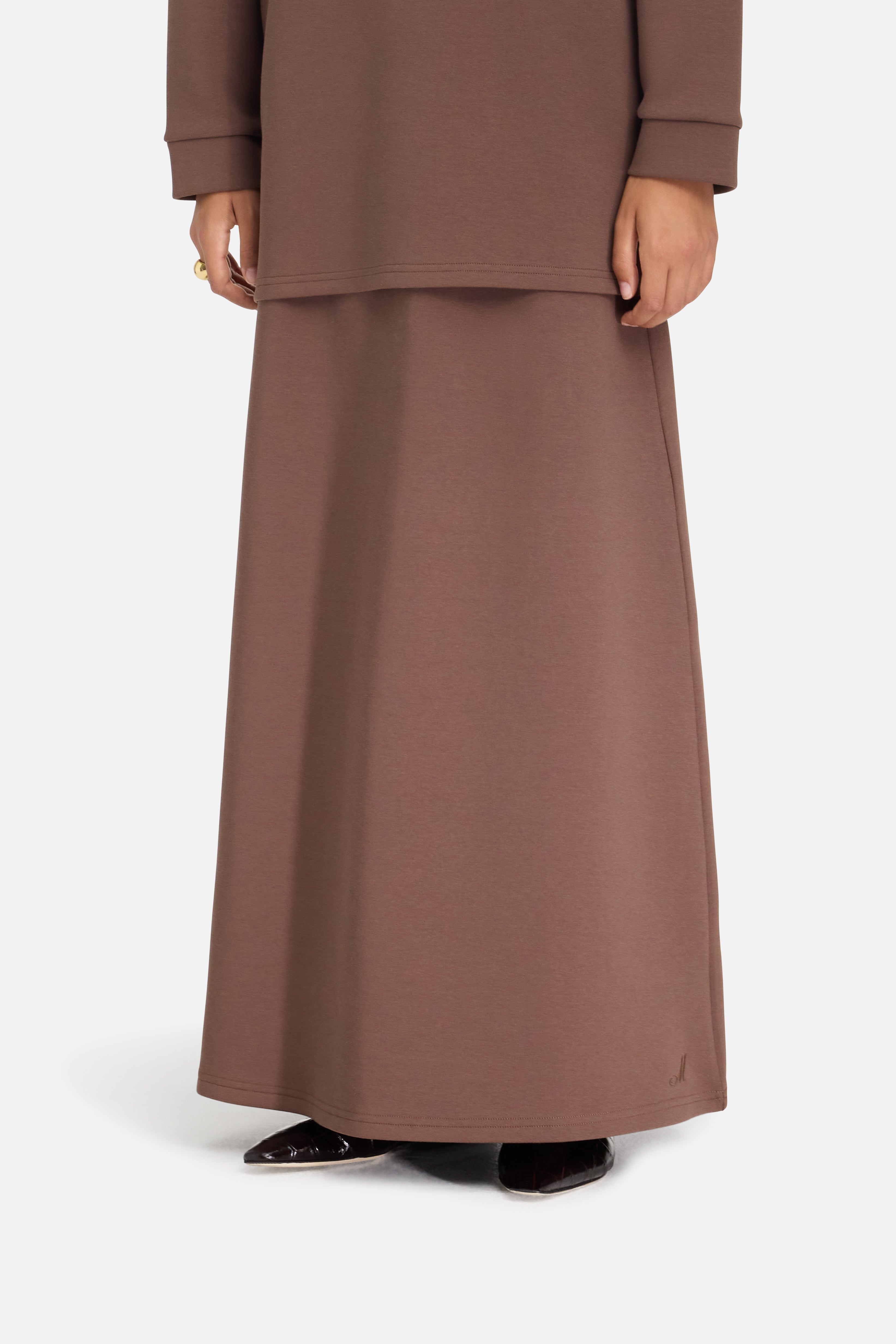 Comfy Skirt | Chocolate