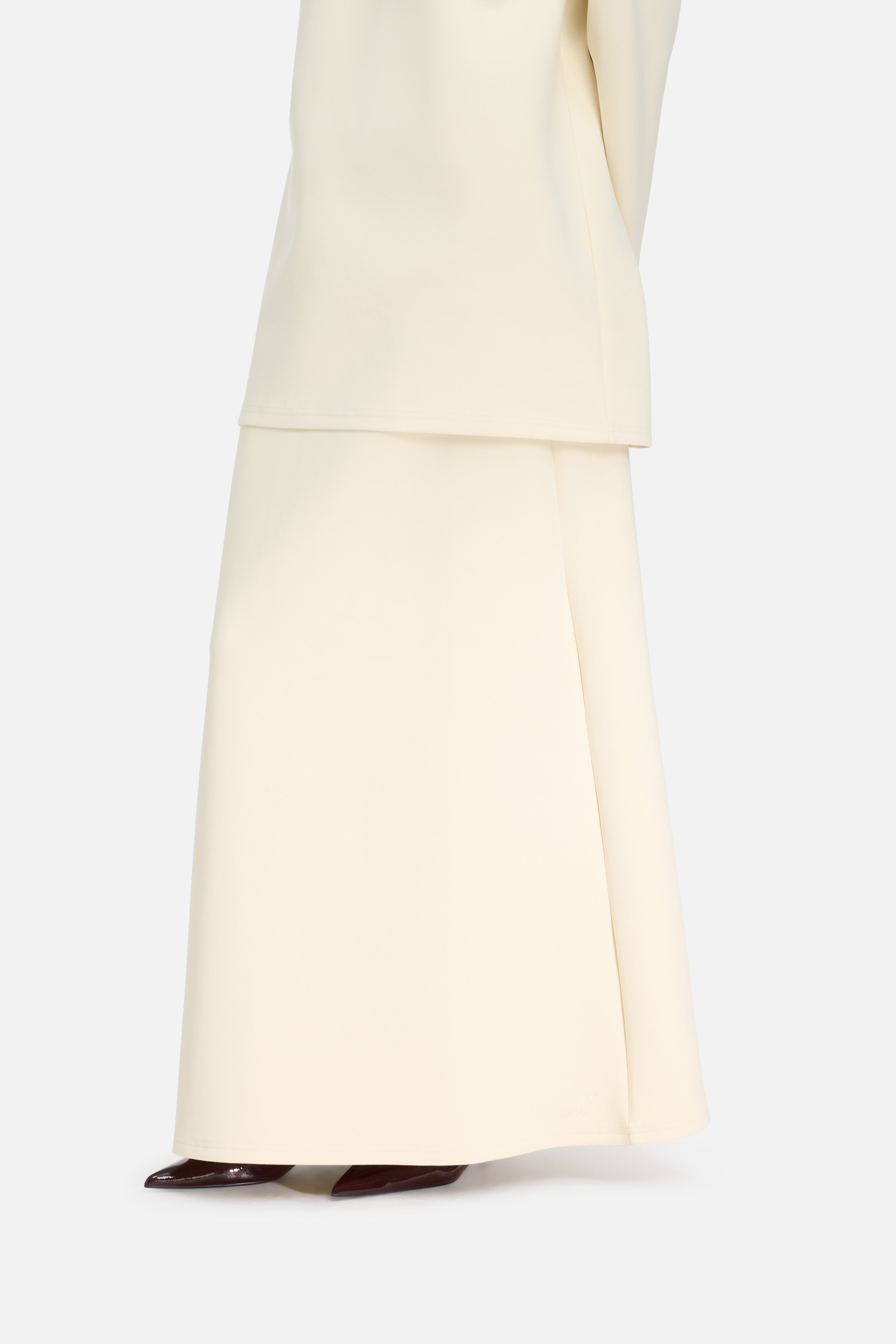Comfy Skirt | Cloud White