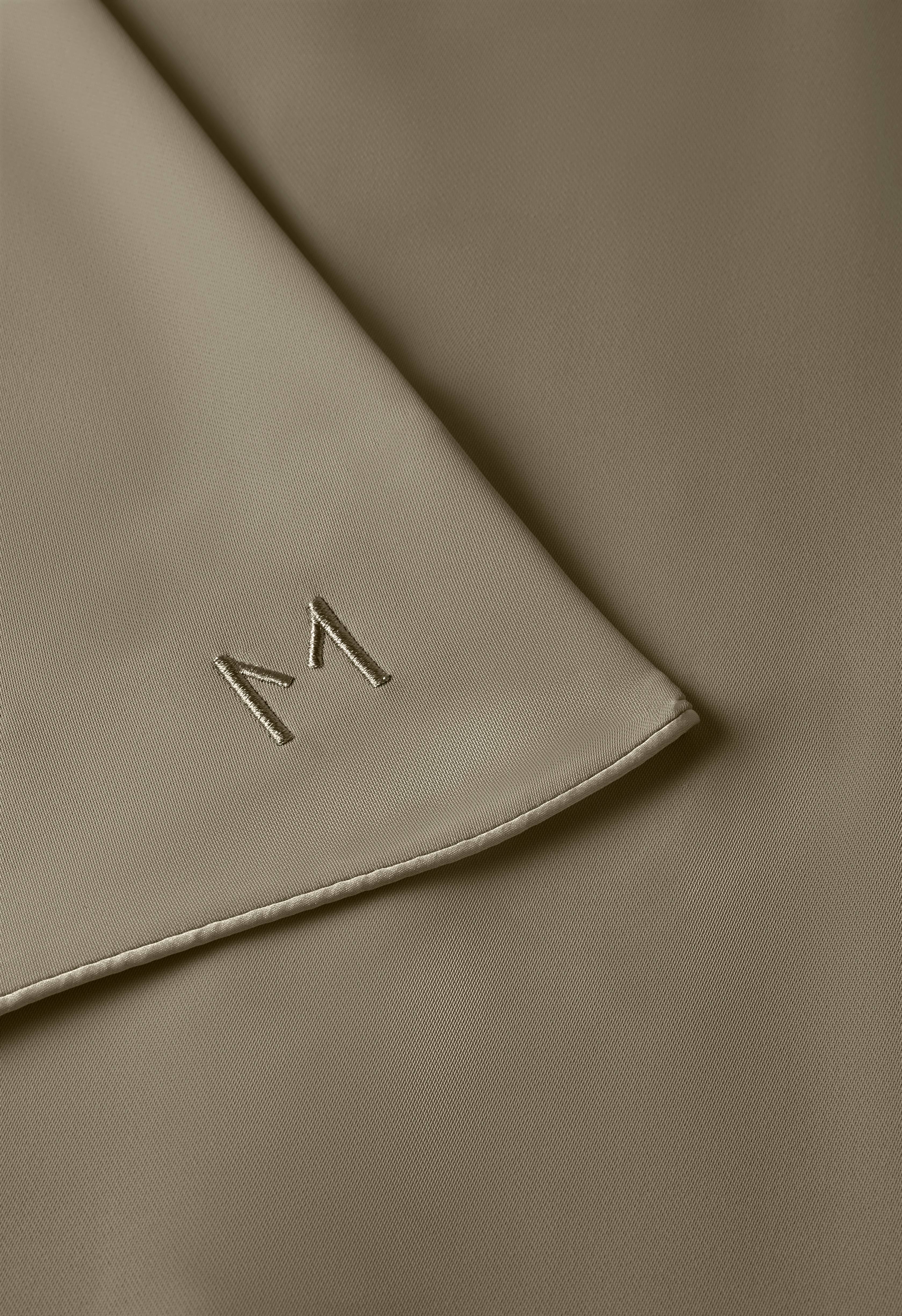 Curved Edge Abaya | Desert Brown