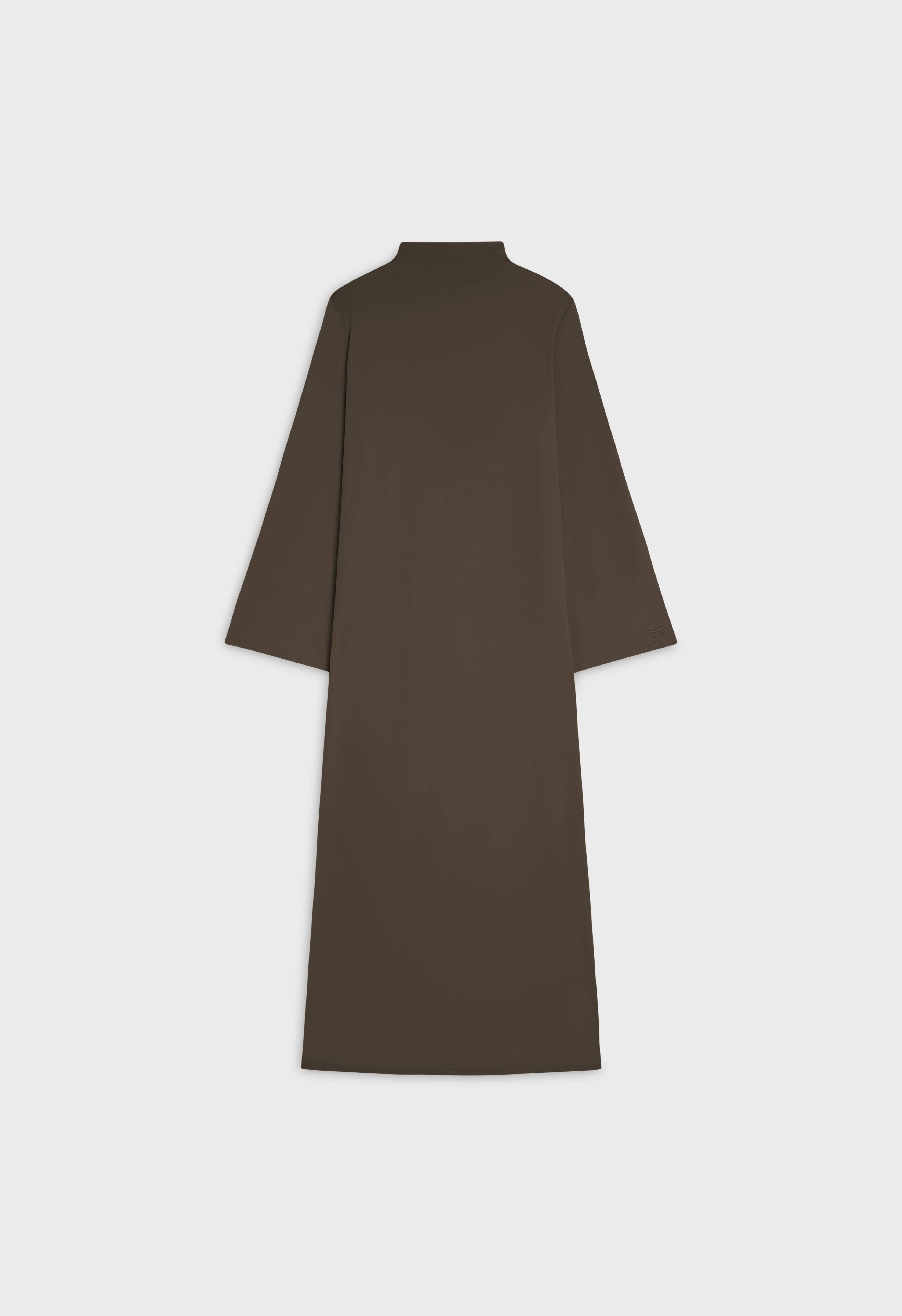 Essential Jersey Dress Regular | Deep Brown