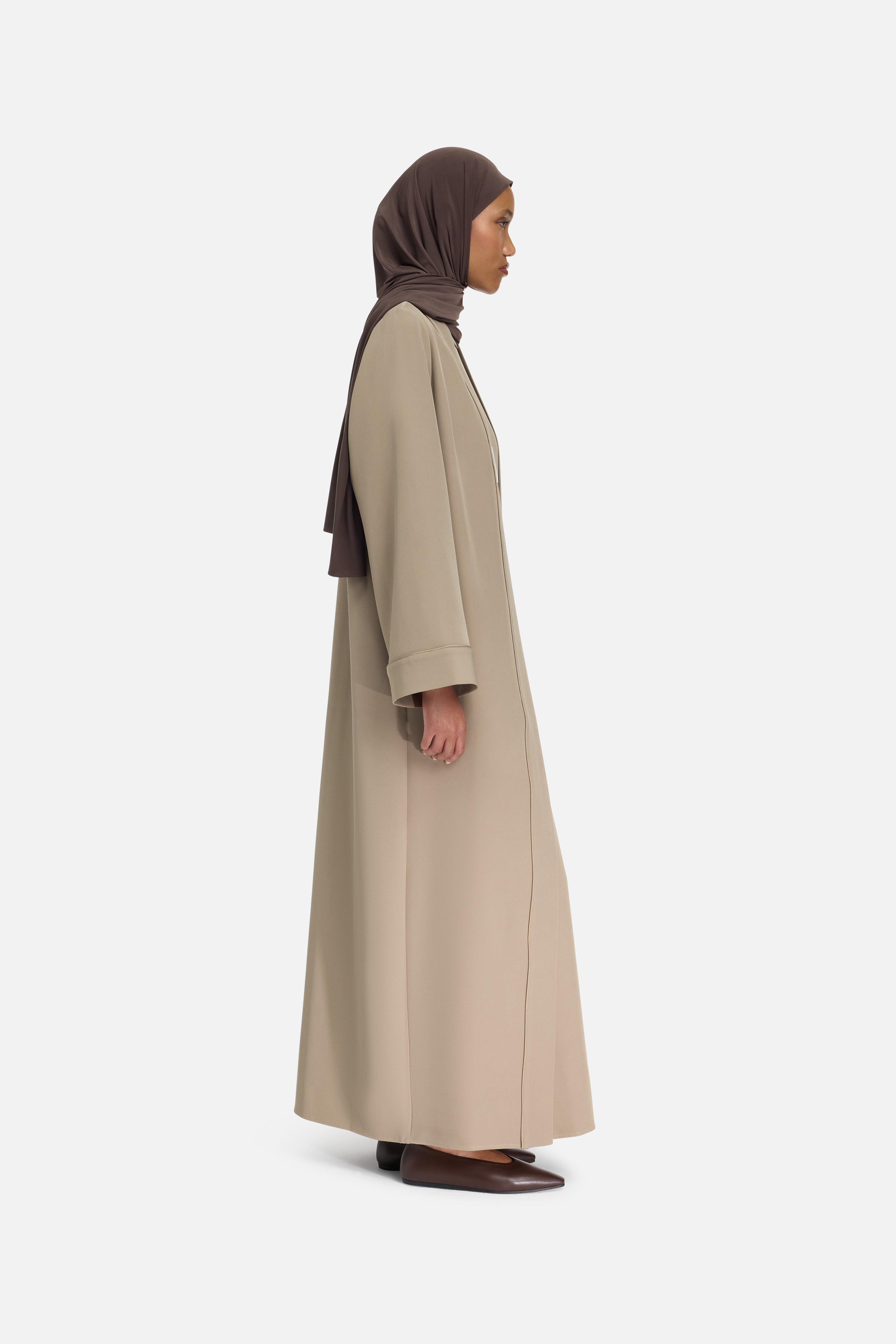 Essential Abaya Short | Khaki