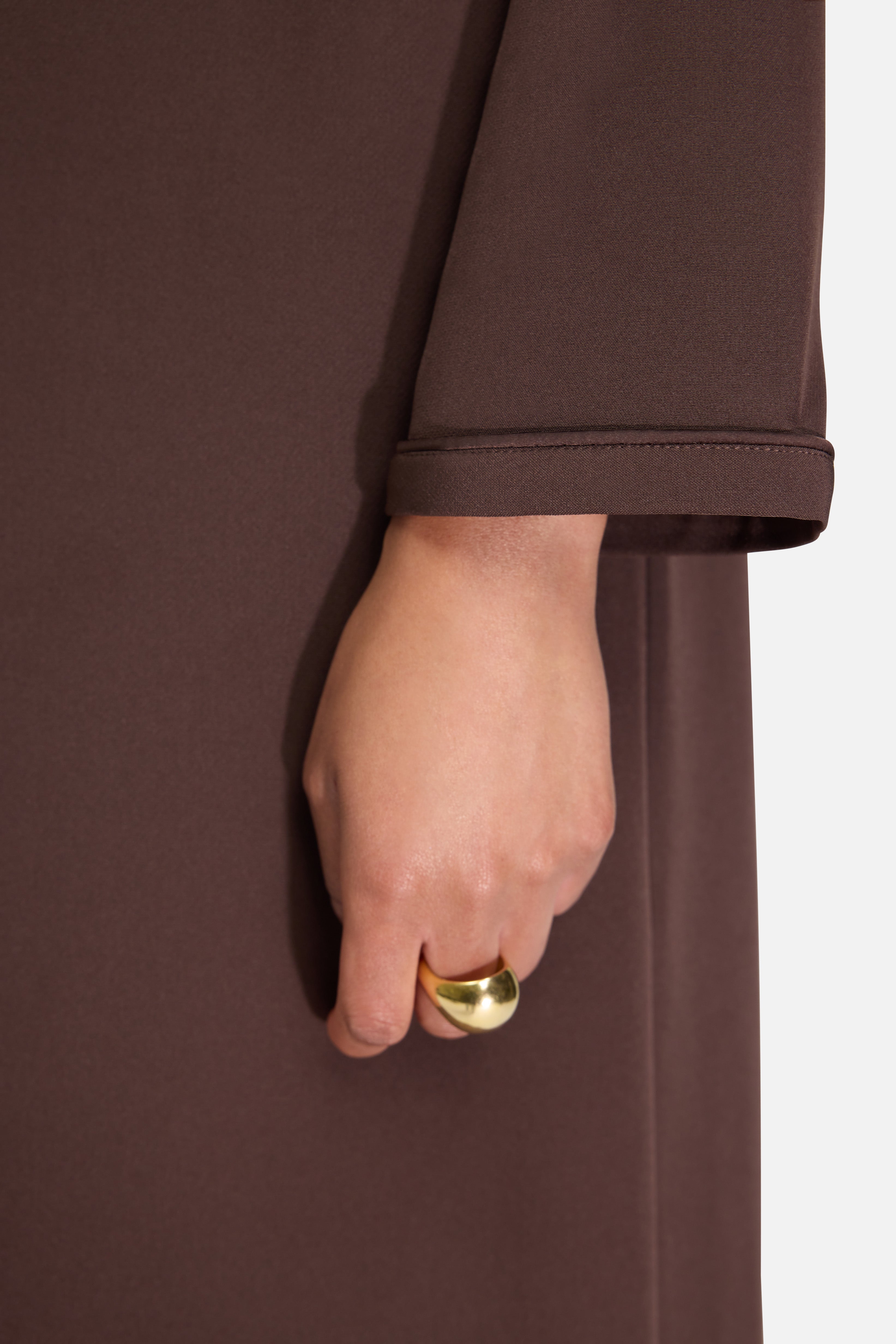 Essential Dress Regular | Dark Brown