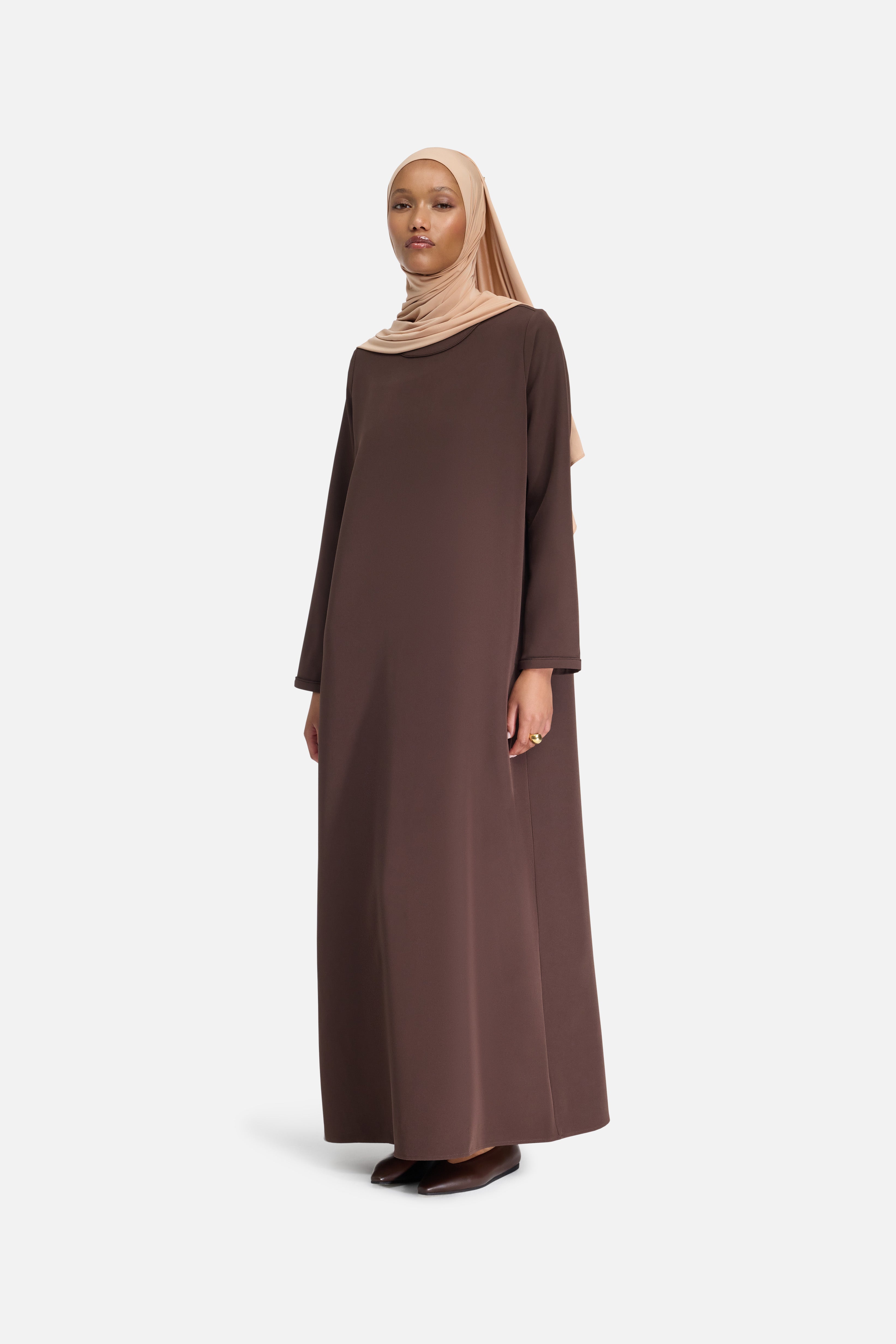 Essential Dress Regular | Dark Brown