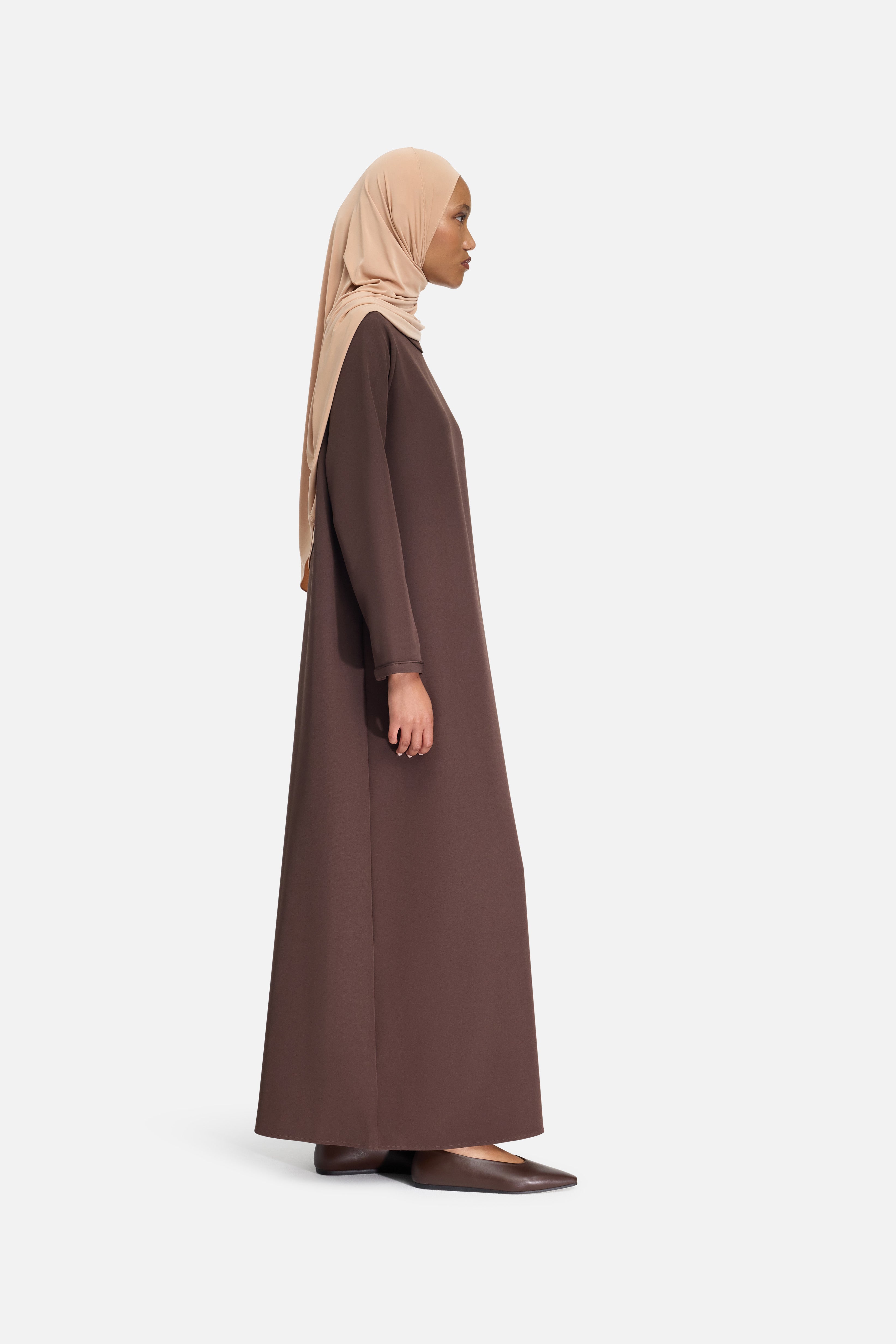 Essential Dress Regular | Dark Brown