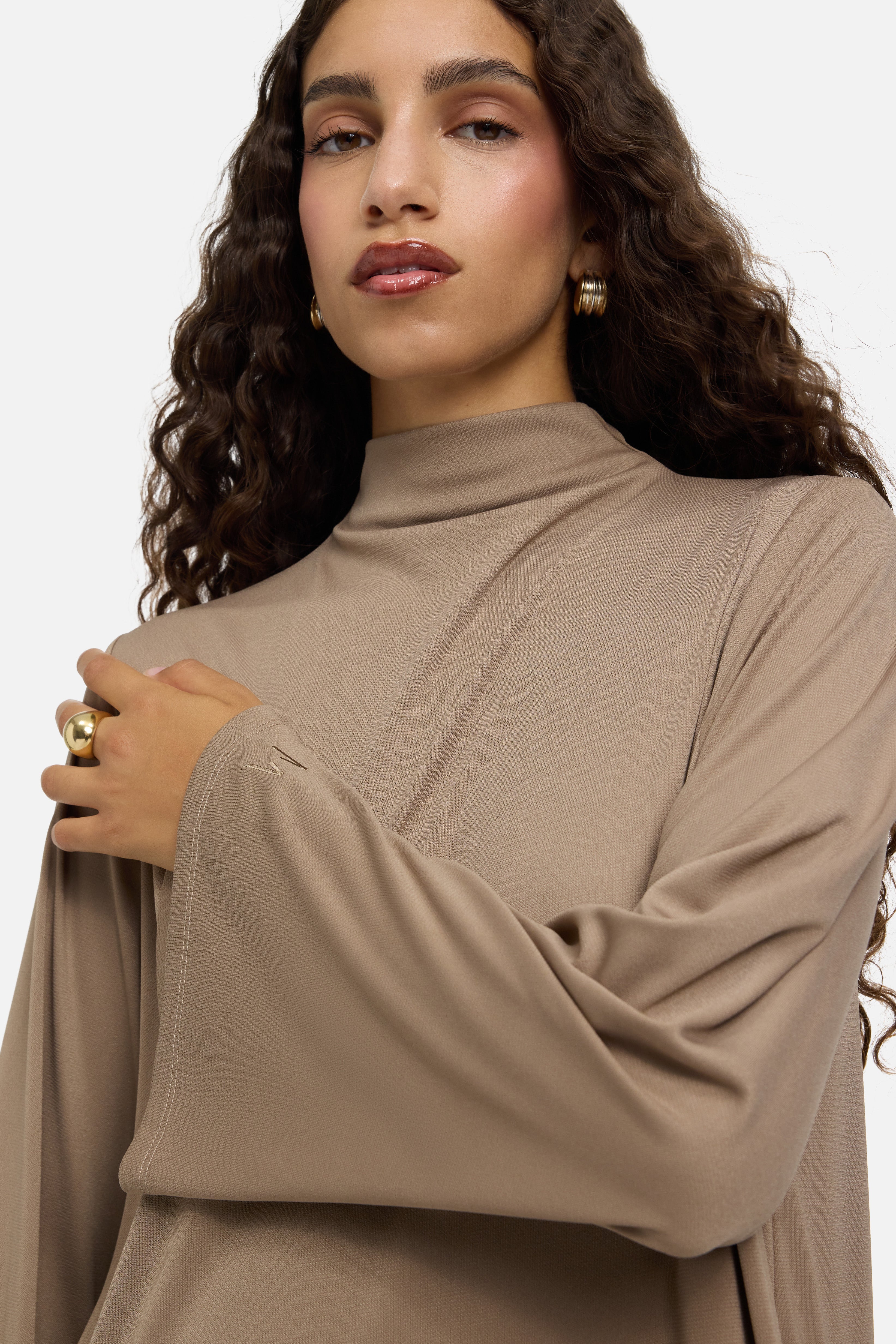 Essential Jersey Dress Short | Khaki