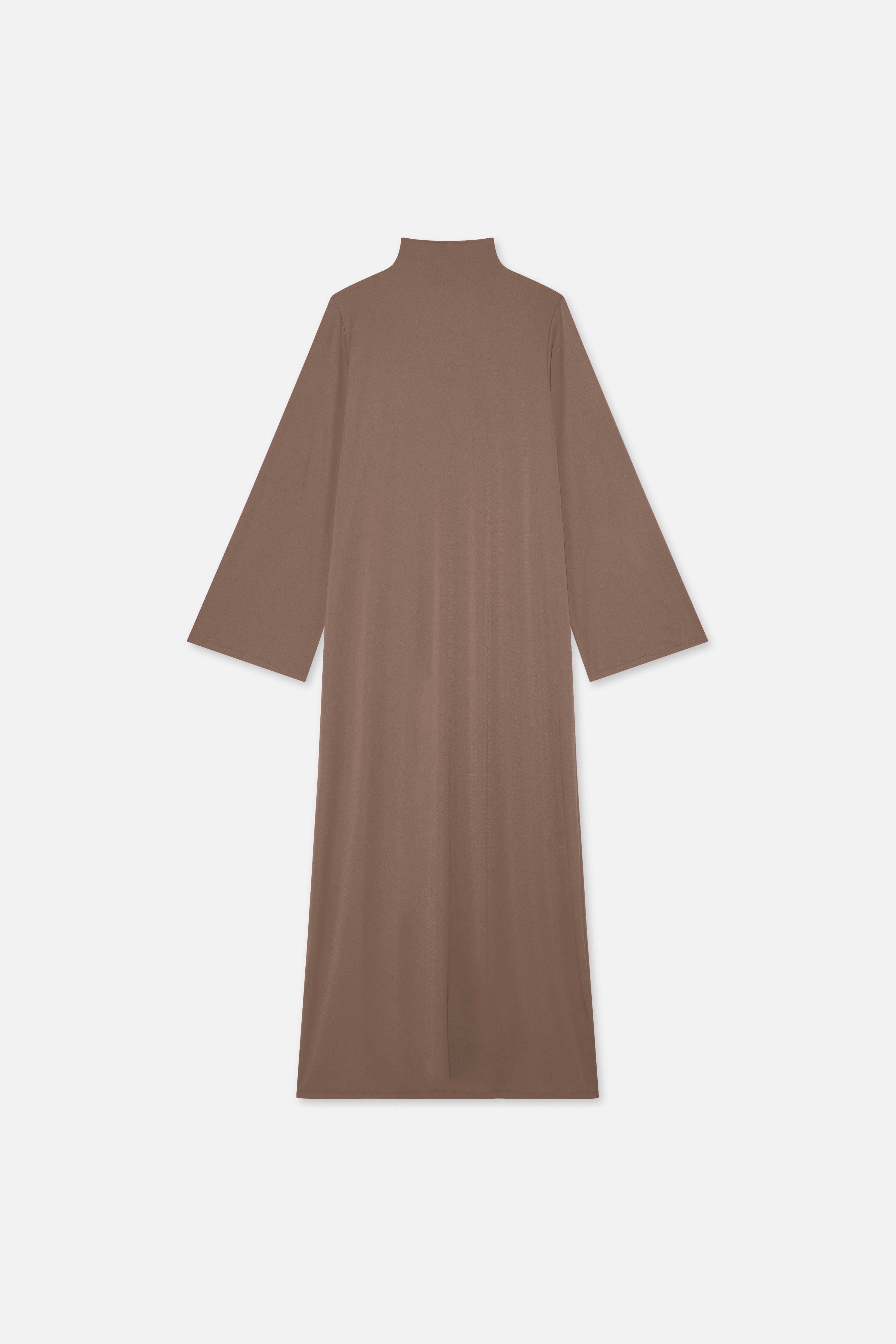 Essential Jersey Dress Short | Taupe Rose