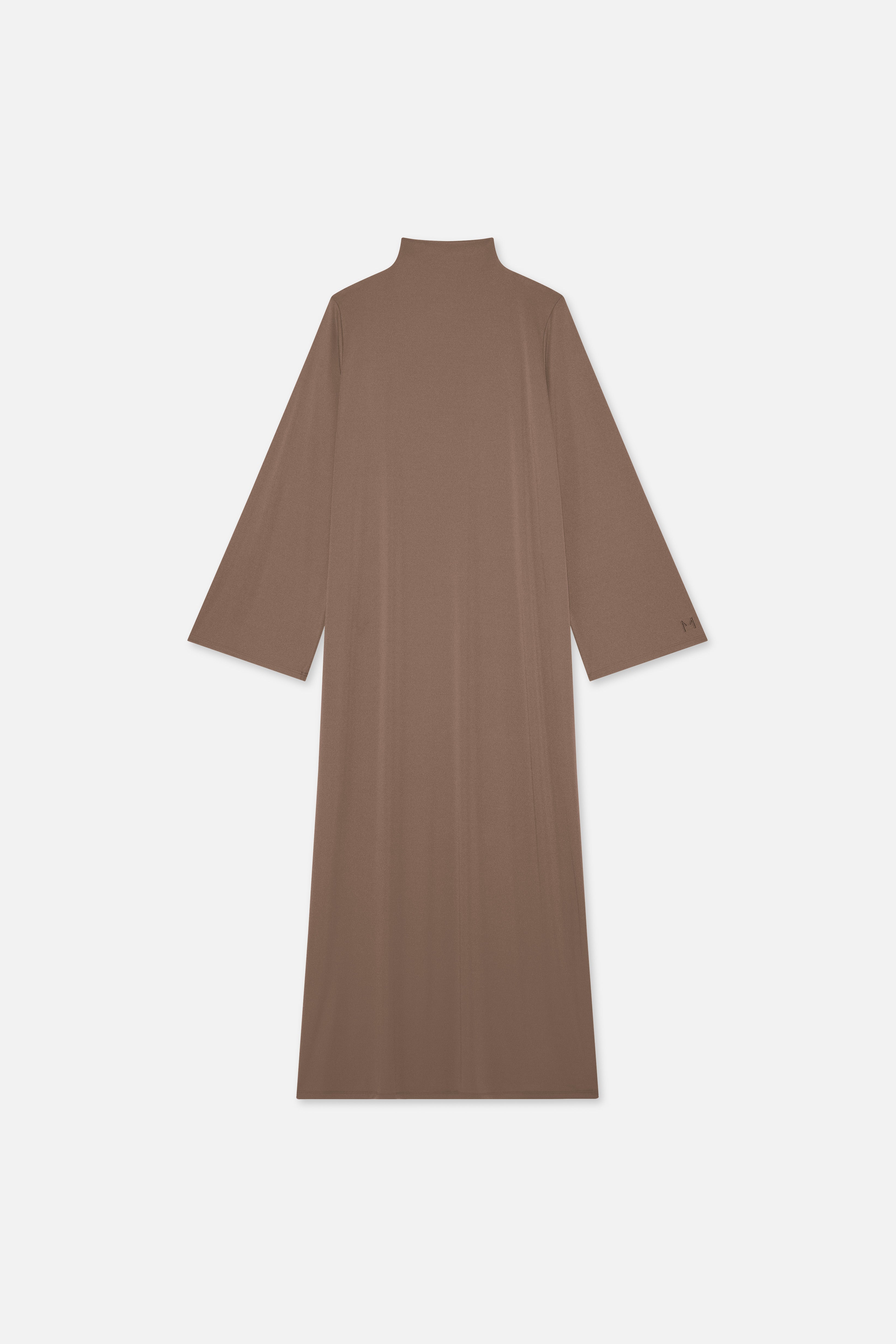 Essential Jersey Dress Short | Taupe Rose