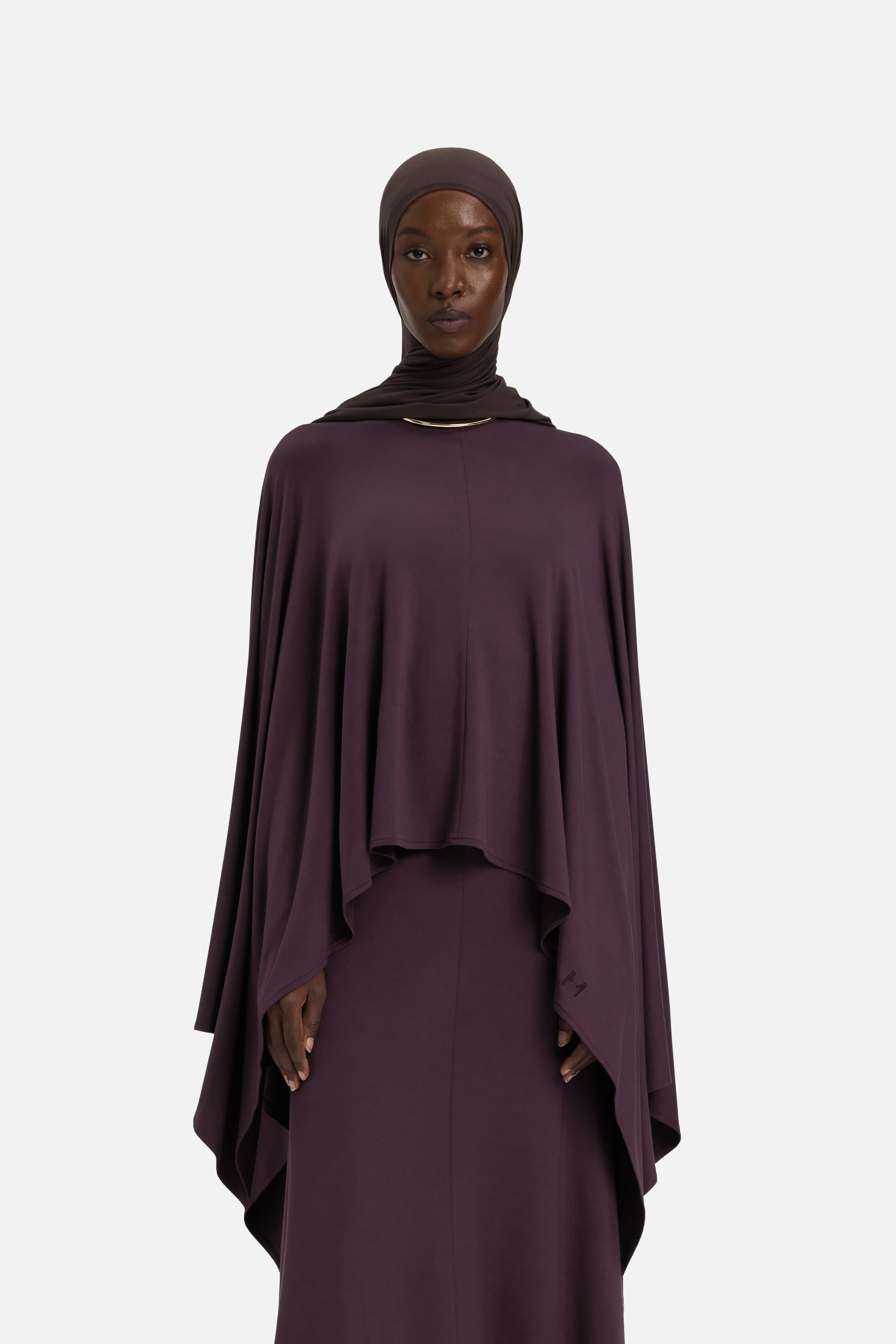 Fluid Cape | Vintage Purple