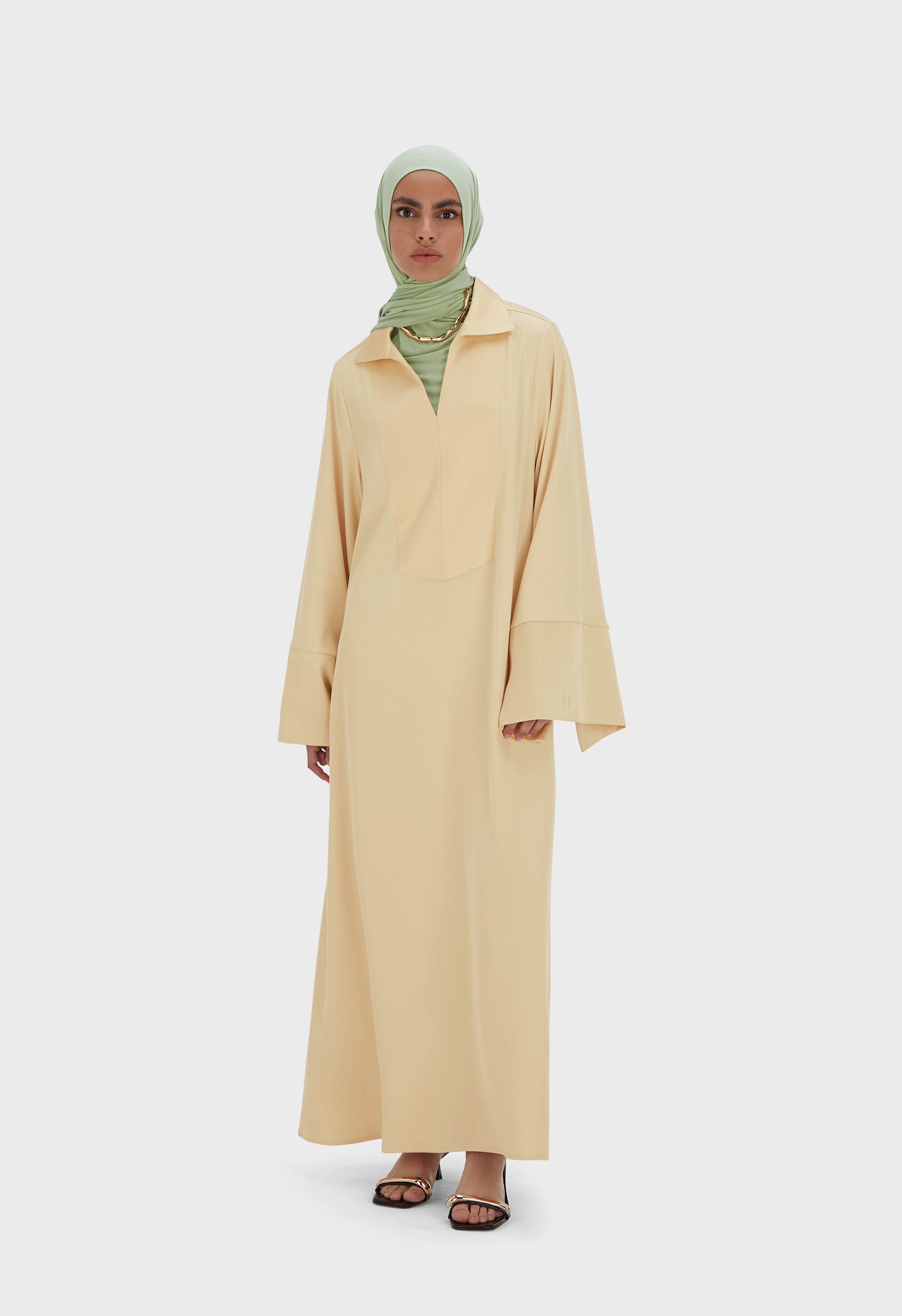 Kaftan Dress Short | Warm Butter