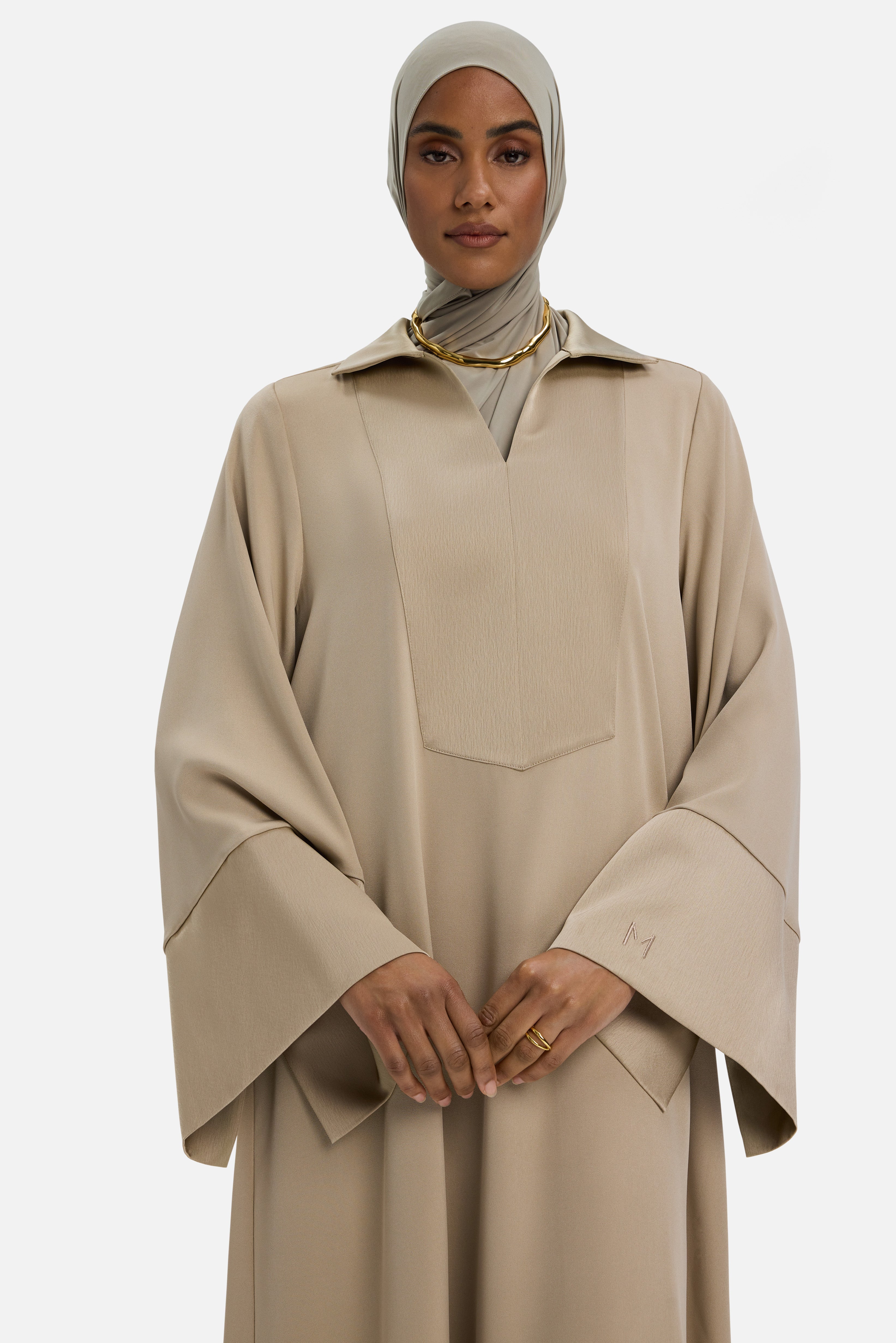 Kaftan Dress Regular | Mocha