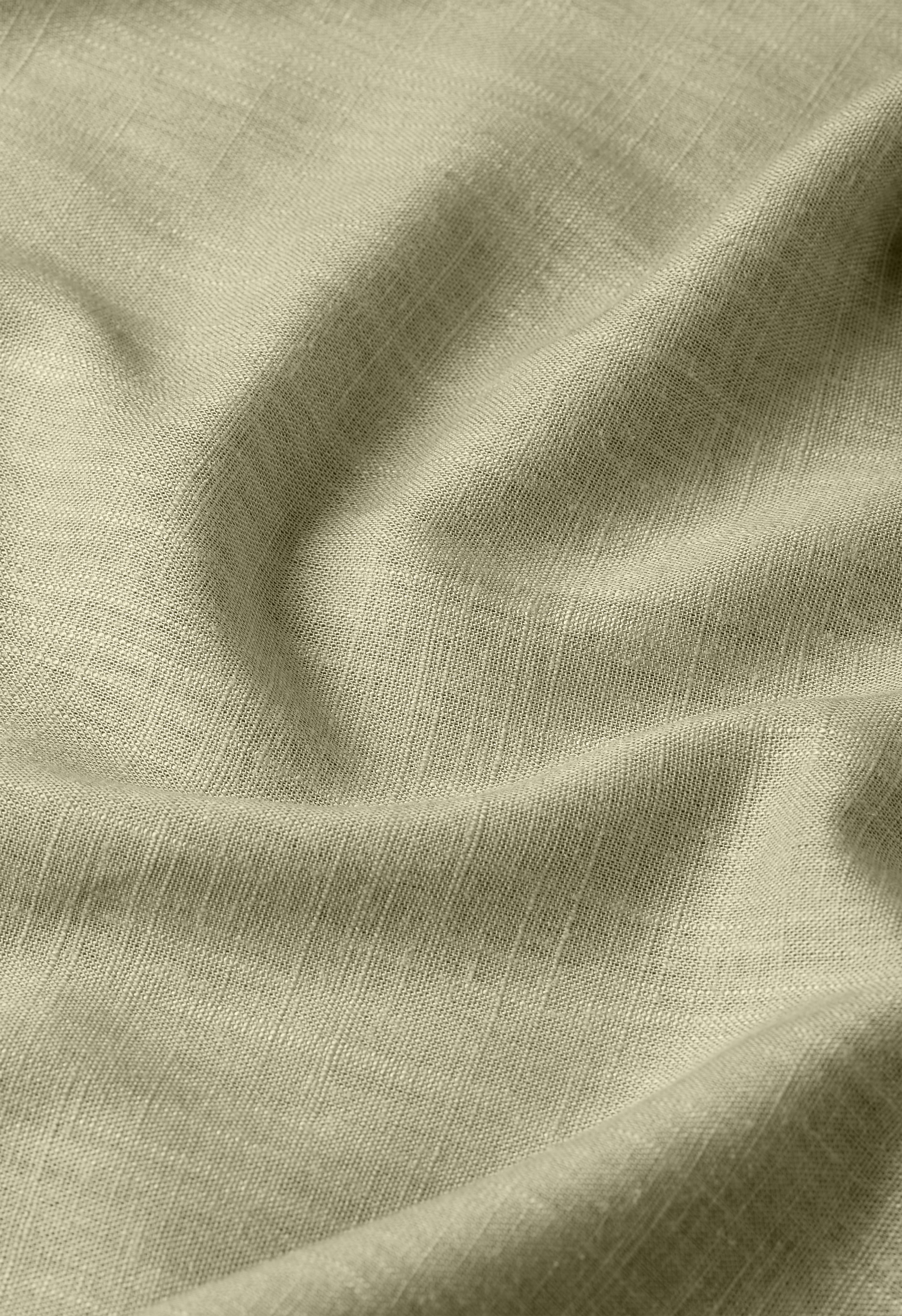 Linen Sleeveless Dress | Soft Khaki